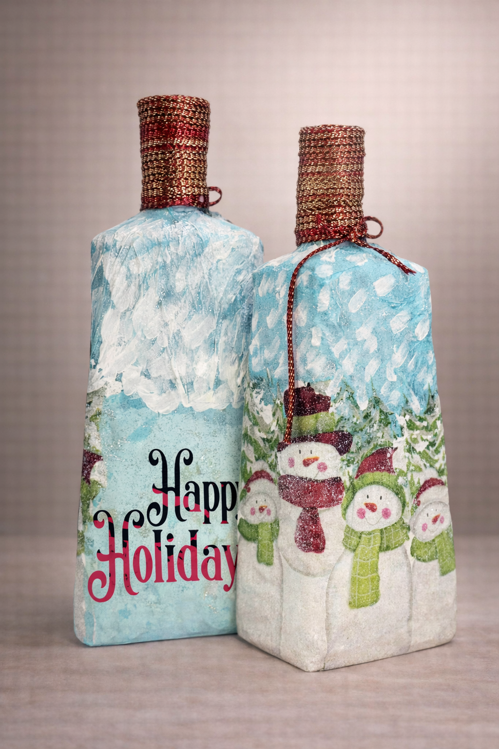 Snowfall Family Cheer Holiday Keepsake Bottle - Signature Collection