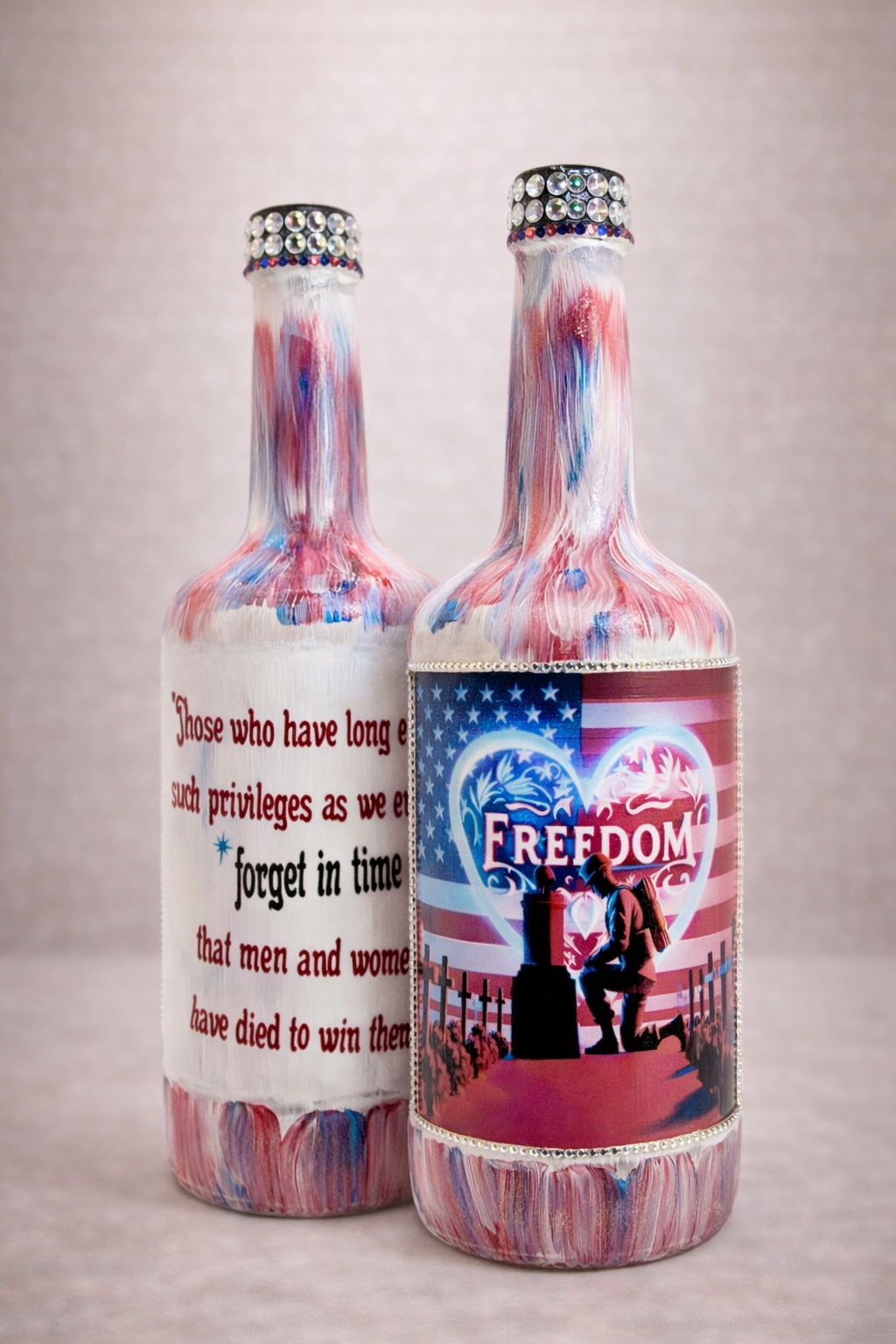 Freedom’s Sacrifice Memorial Tribute Bottle - Luxury Collection