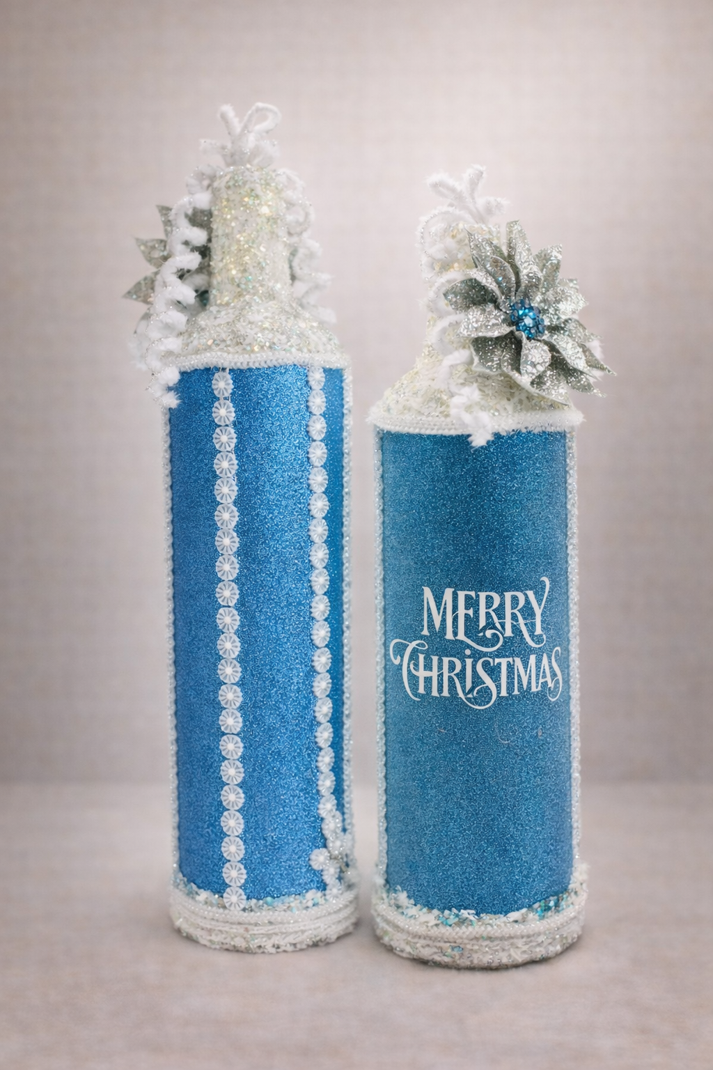 Merry Christmas Winter Frost  Keepsake Bottle - Luxury Collection