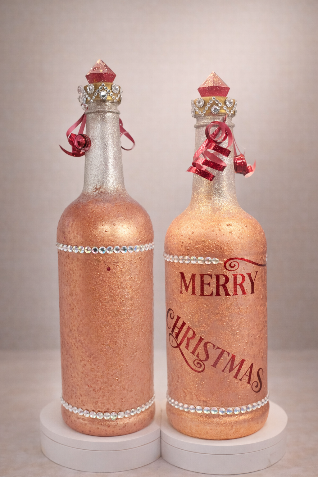 Merry Christmas Keepsake Bottle - Signature