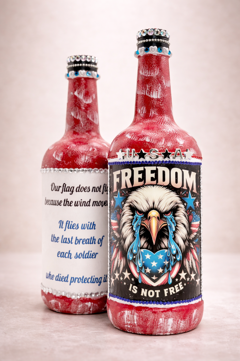 Freedom’s Last Breath Patriotic Tribute Bottle - Luxury Collection