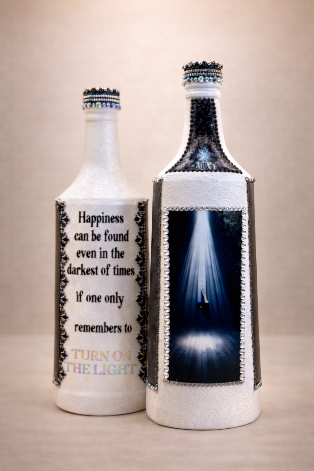 Eternal Light – Inspirational Illuminated Keepsake Bottle - Luxury Collection