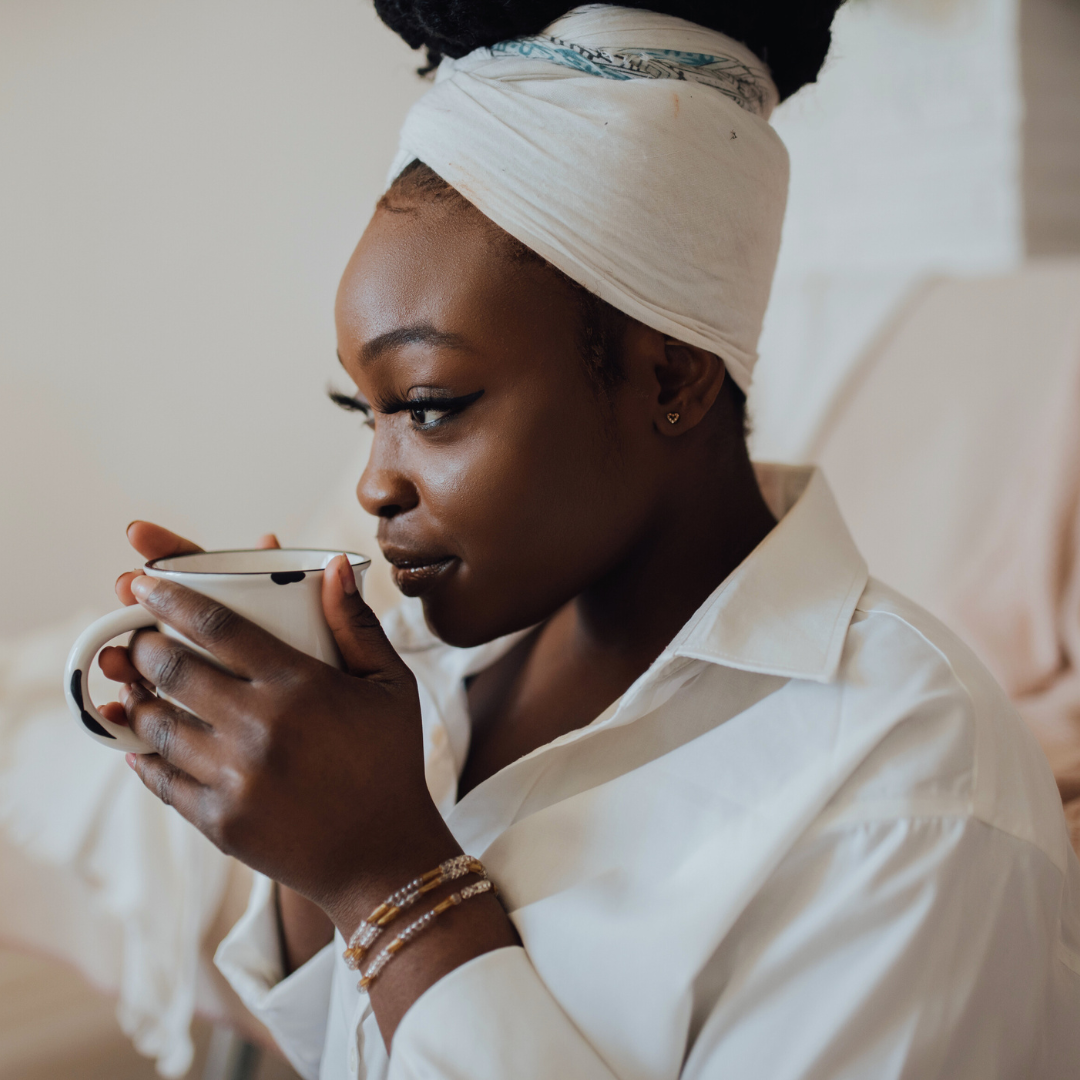 black male mindful calm