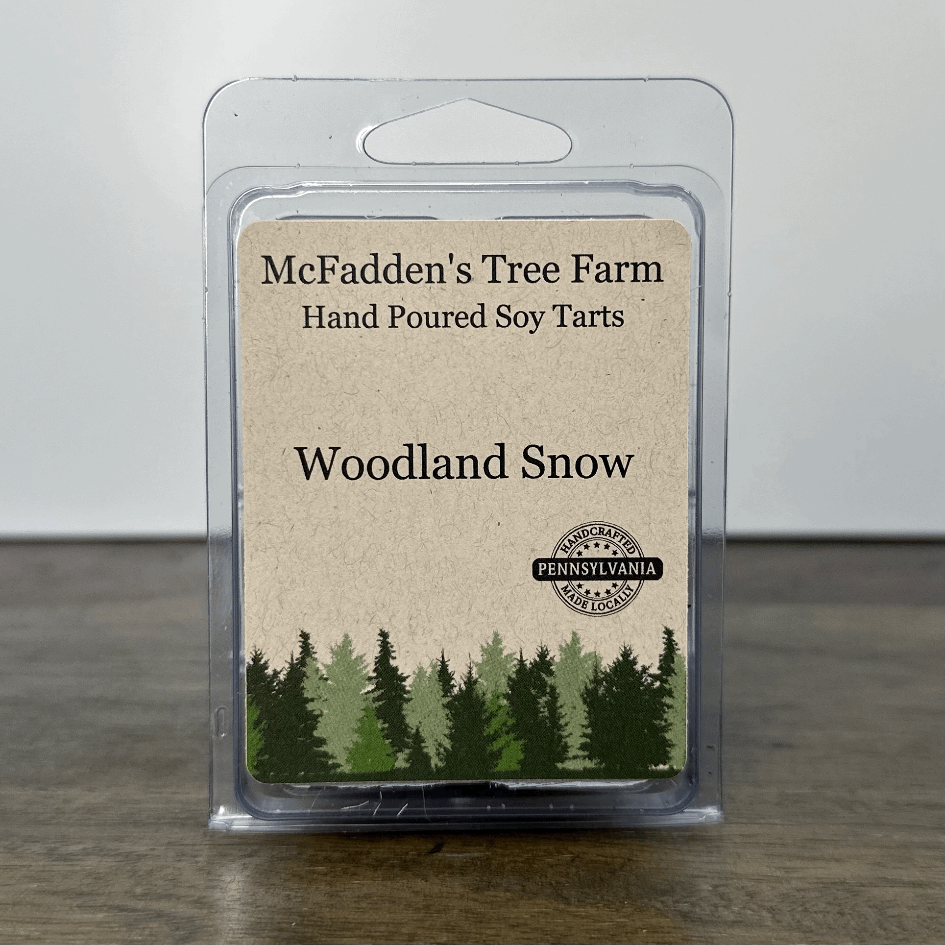Woodland Snow Tart