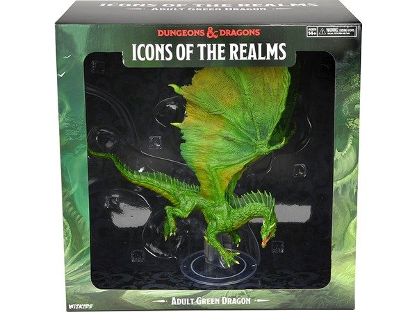 Adult Green Dragon figure