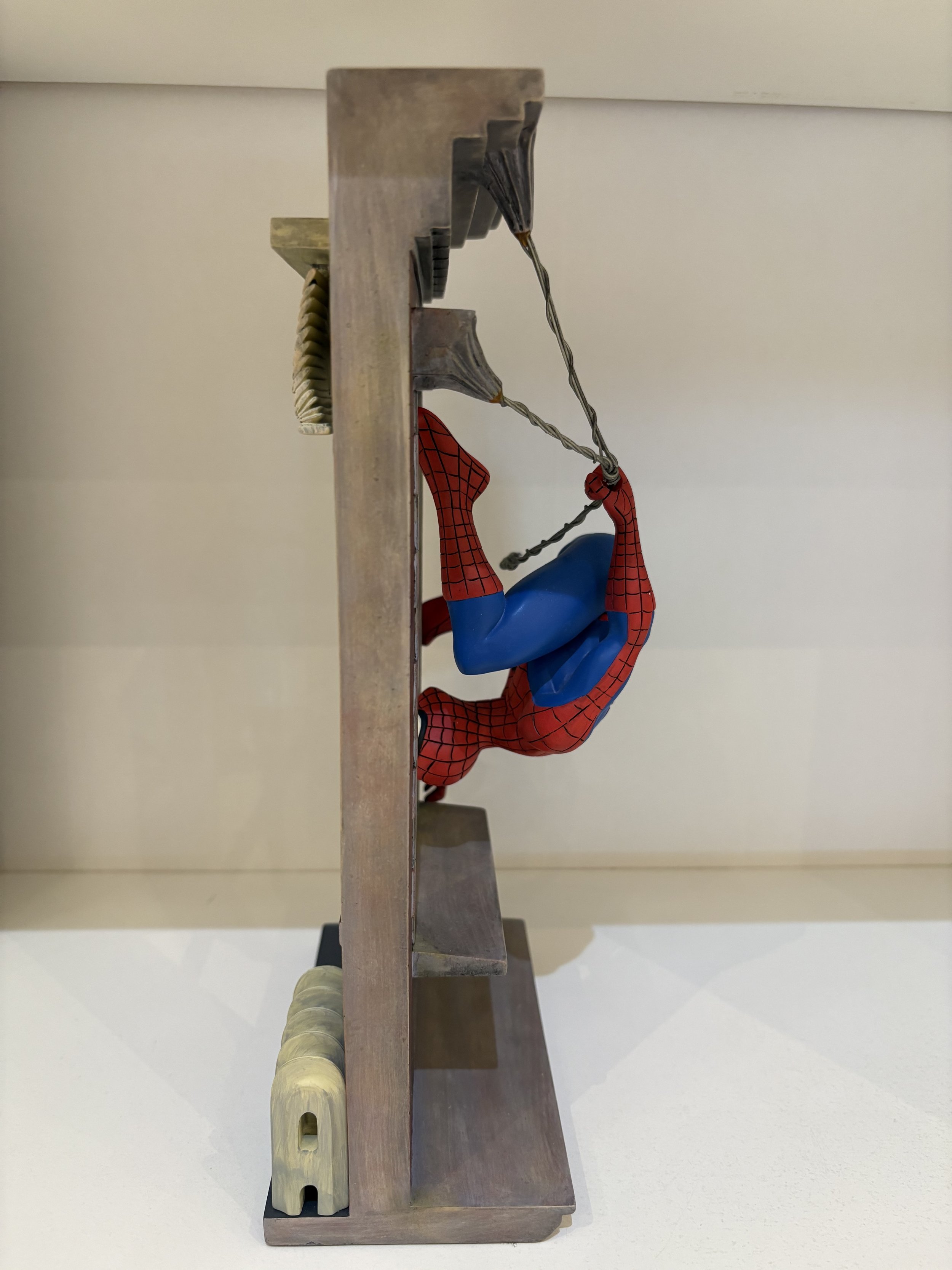 Limited edition Spider-Man sculpture