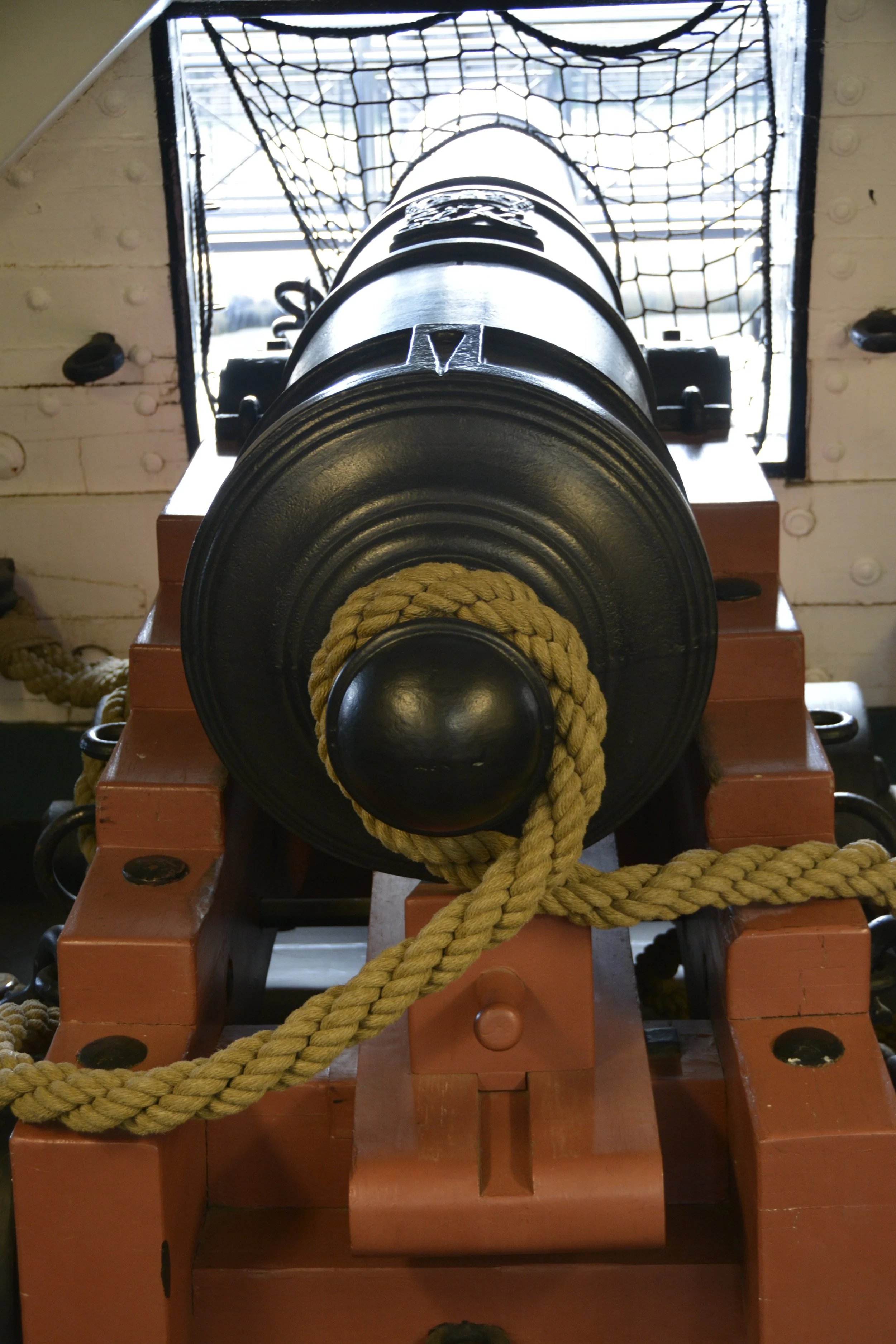 USS Constitution Canon Out