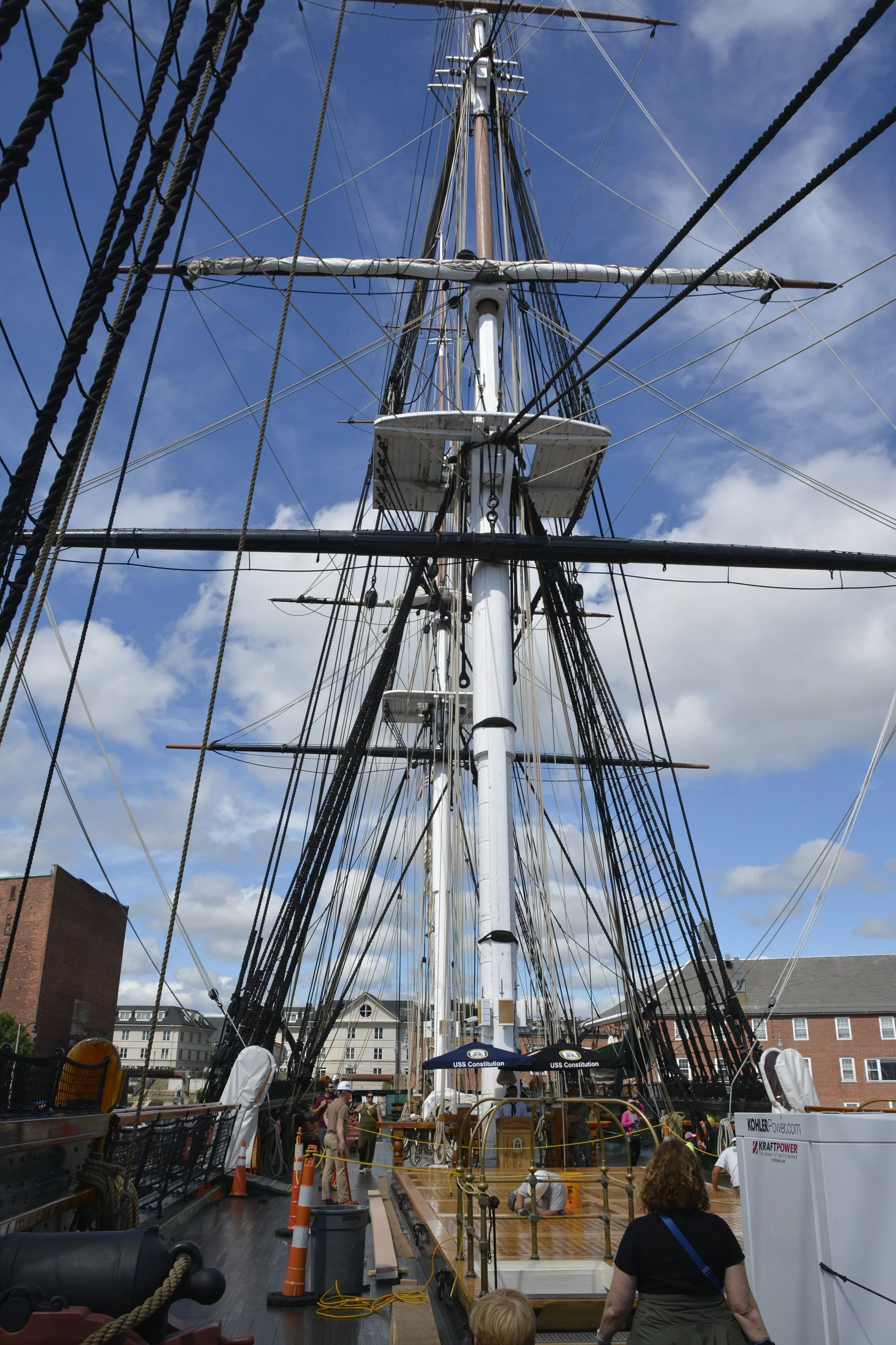 USS Constitution Masts