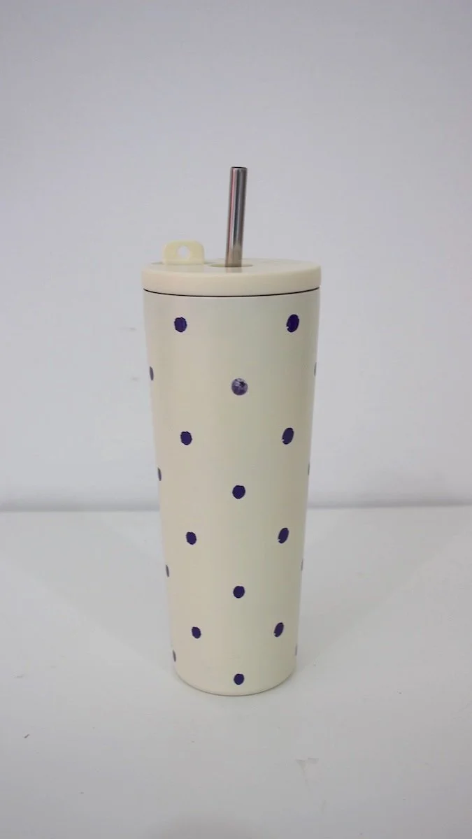 Blueberry Dot Smoothie Cup