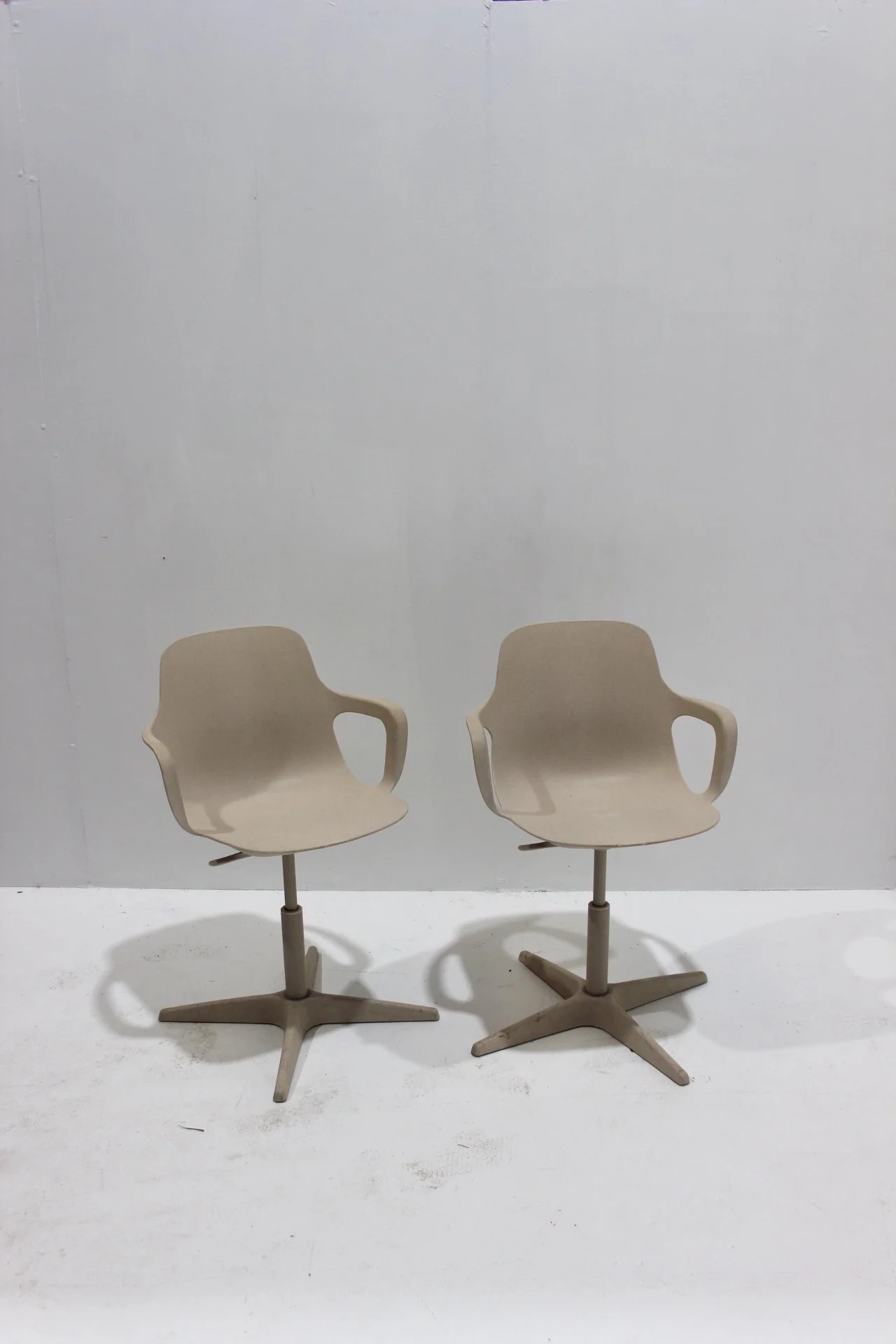Beige Eco Swivel Chair