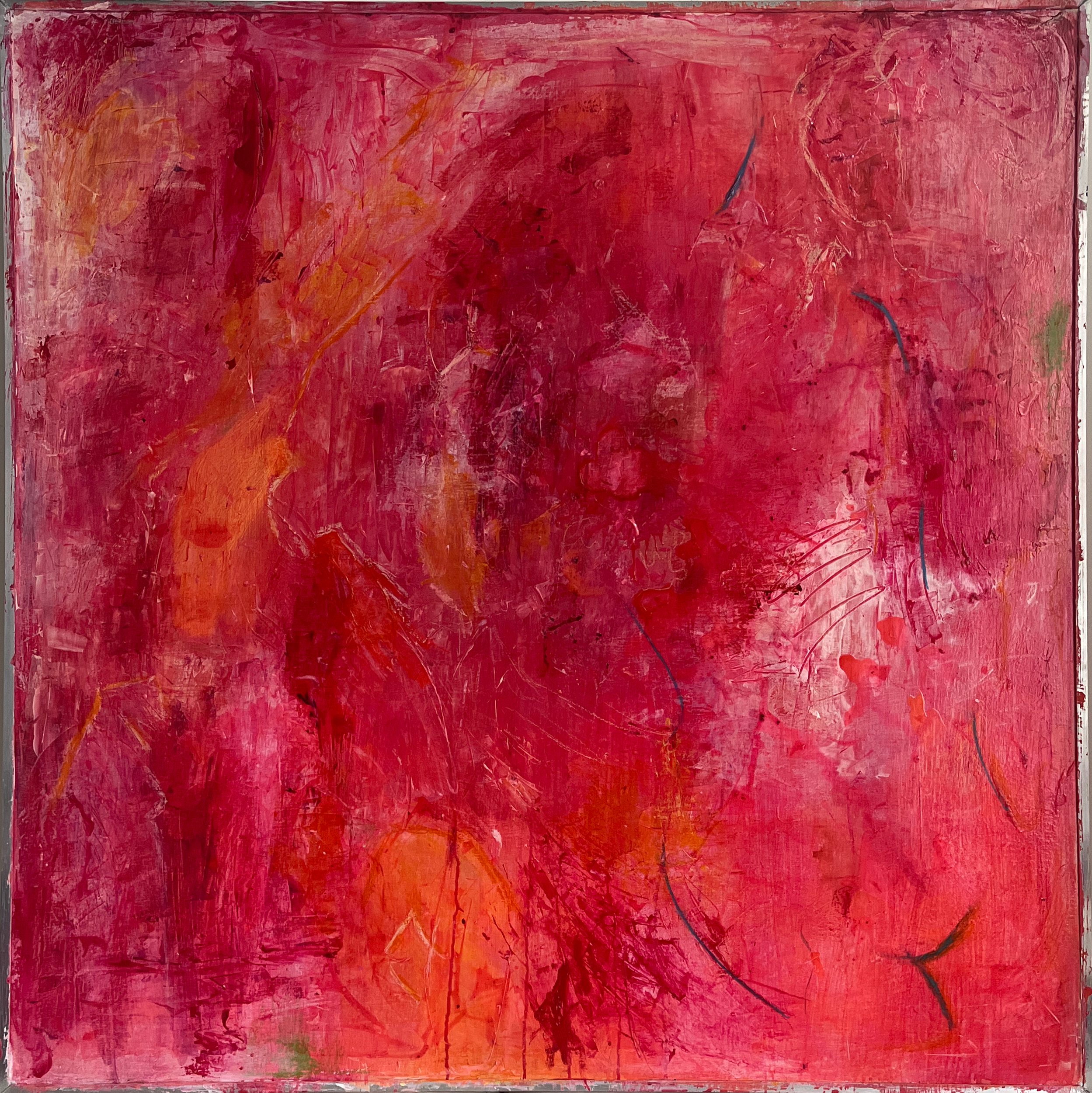 Volcano Love (120 x 120 cm)