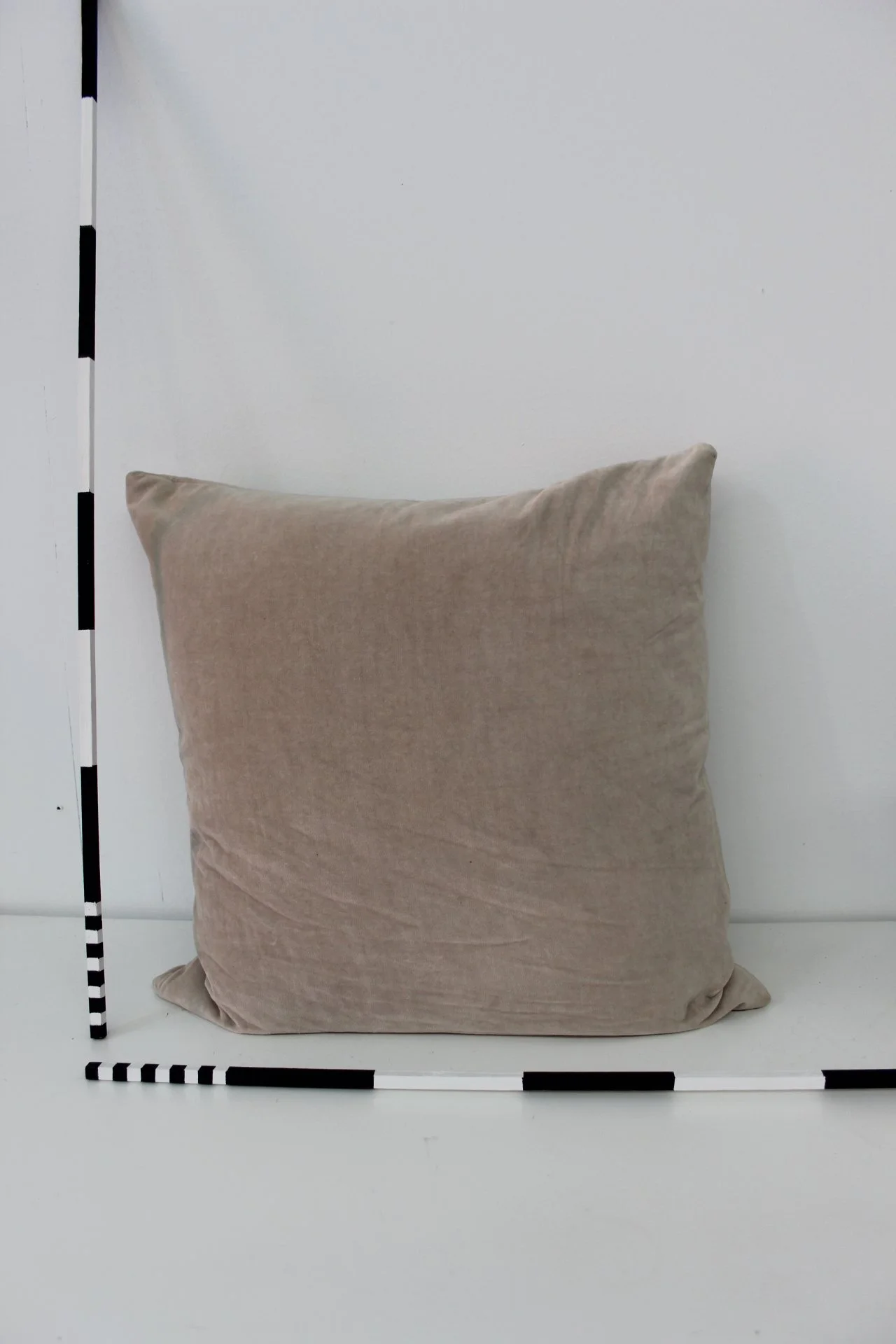 Cream Velvet Cushion Cover 48cm