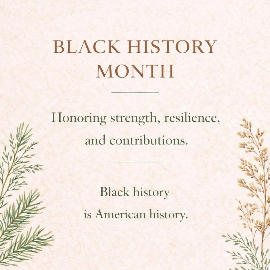 100 years of Black History Month.
A century of recognition for a
history that has always shaped the world and this country; its culture, its language, its laws, and its sense of who belongs.
This month is not only about remembering what came before. 