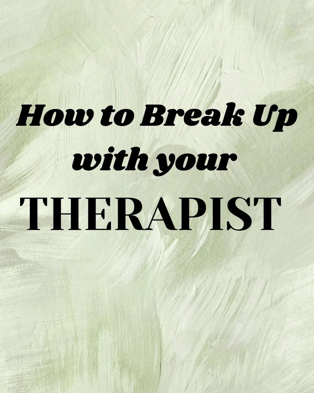 How to break up with your therapist (politely&hellip; even if your brain is doing cartwheels). #MentalHealthAwareness #GivinGrace #Bewell #MeizaWellness #MentalHealthJourney #breakup #breakupstory