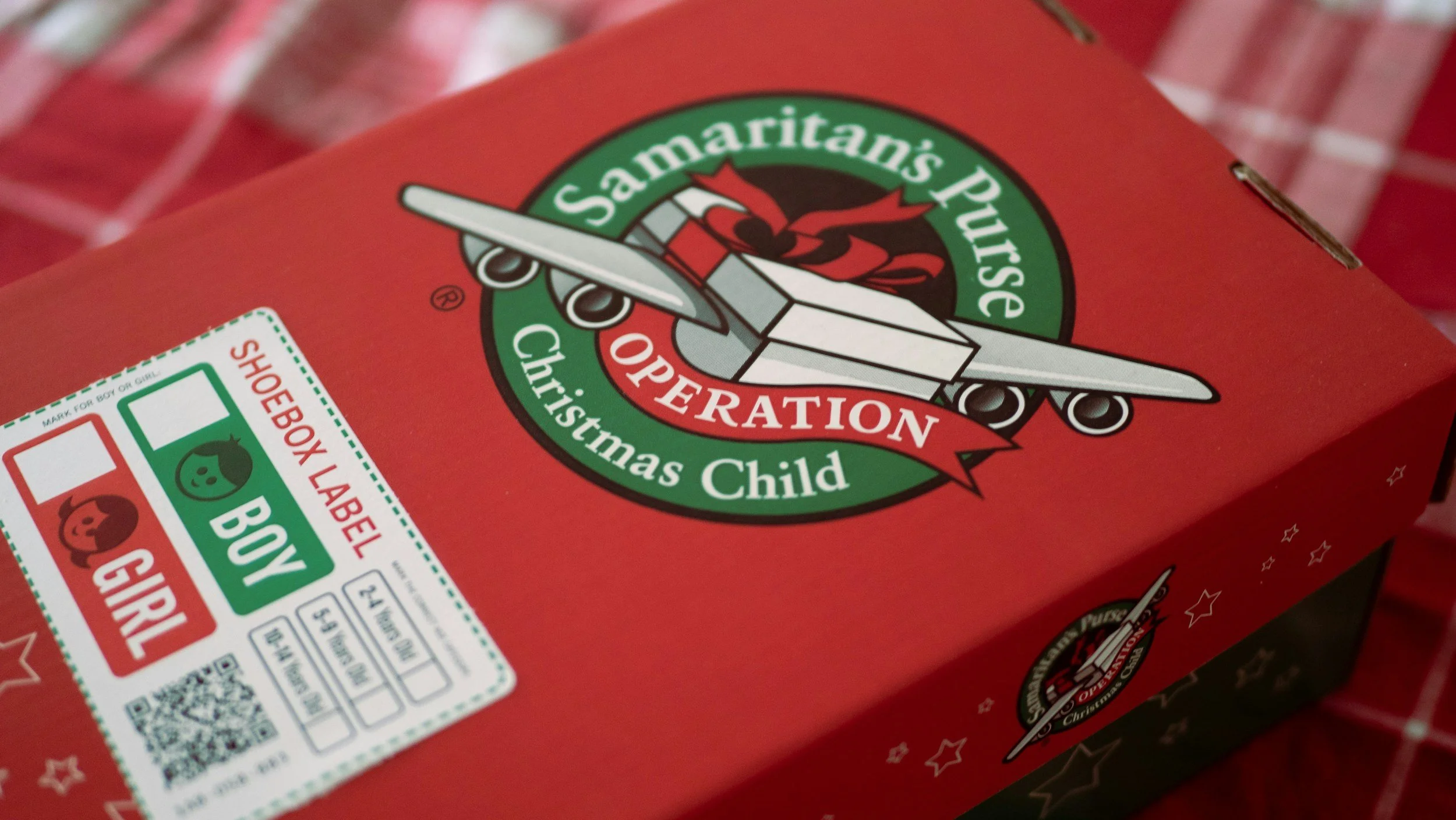 Christmas Shoeboxes are due!