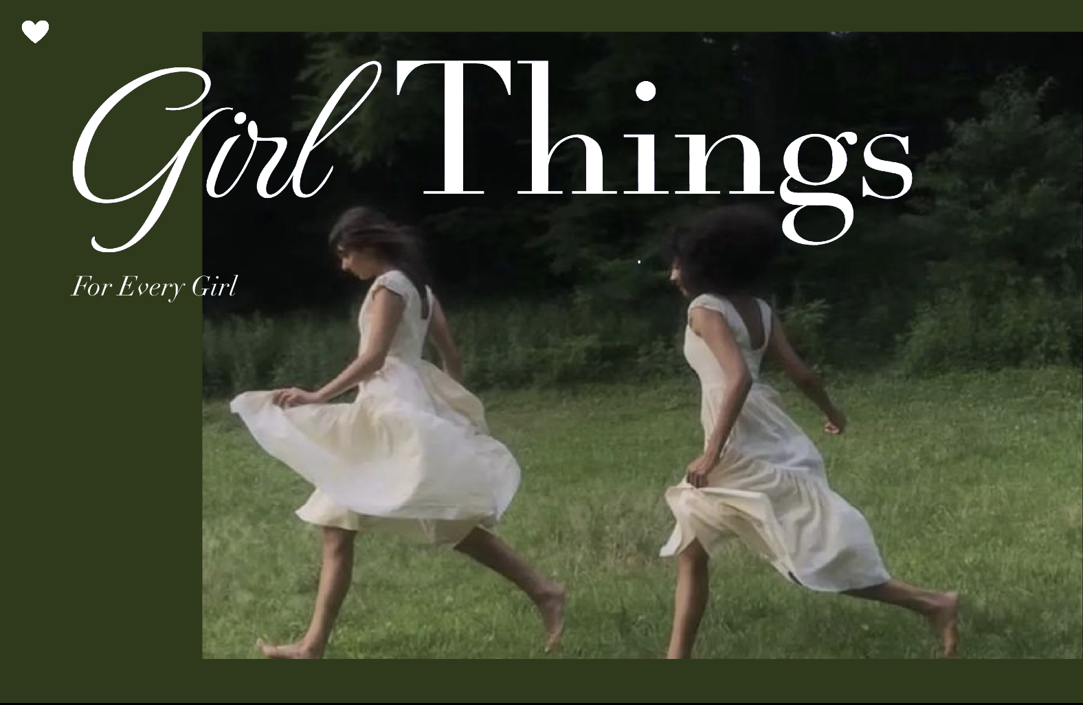 Girl Things - Website