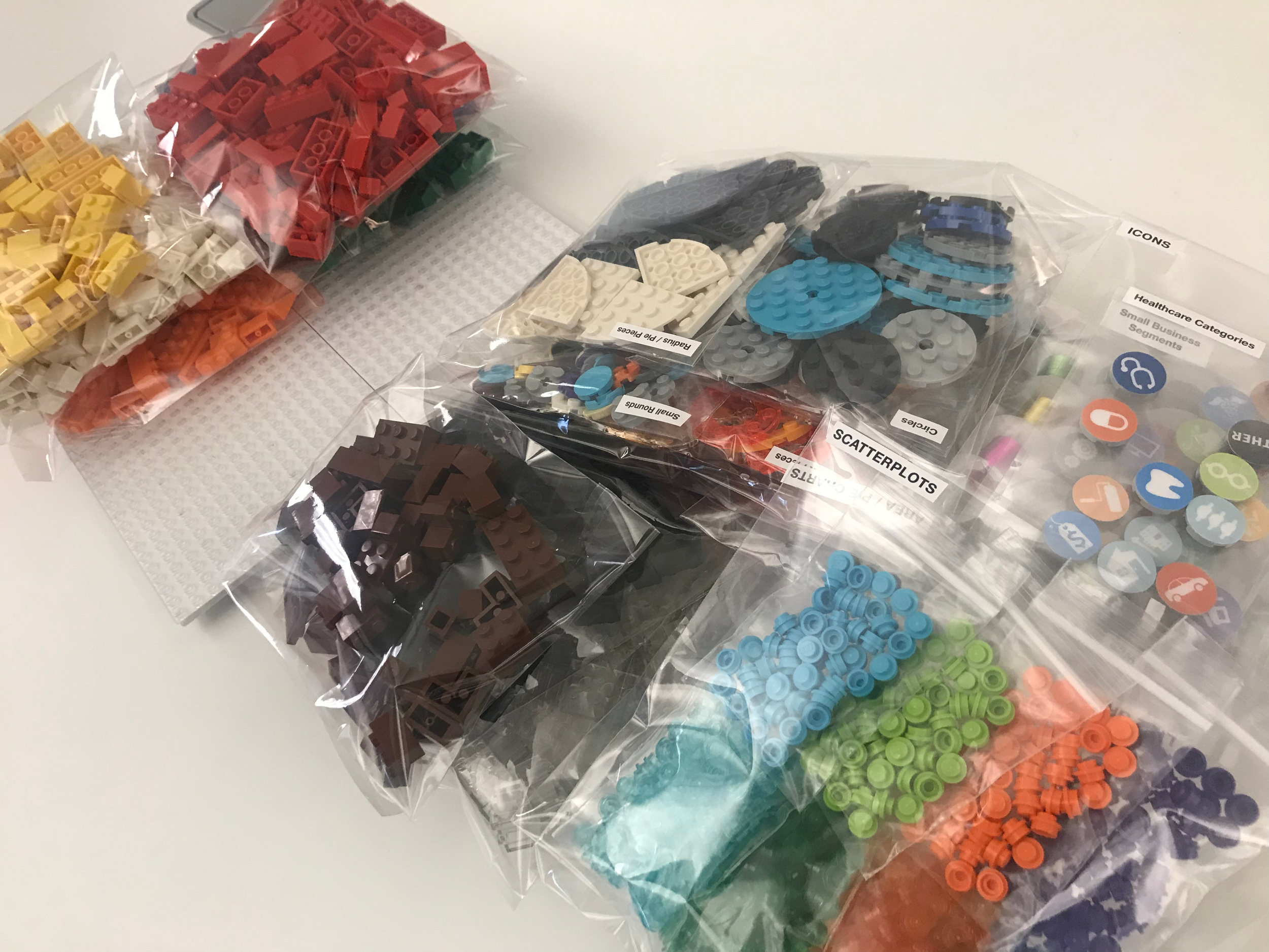 Bagged bricks