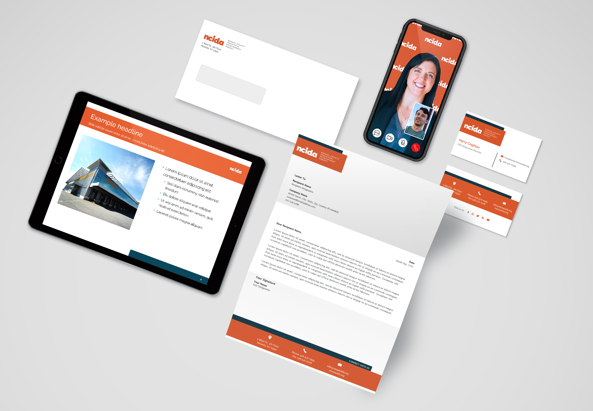 Collateral design for NCIDA