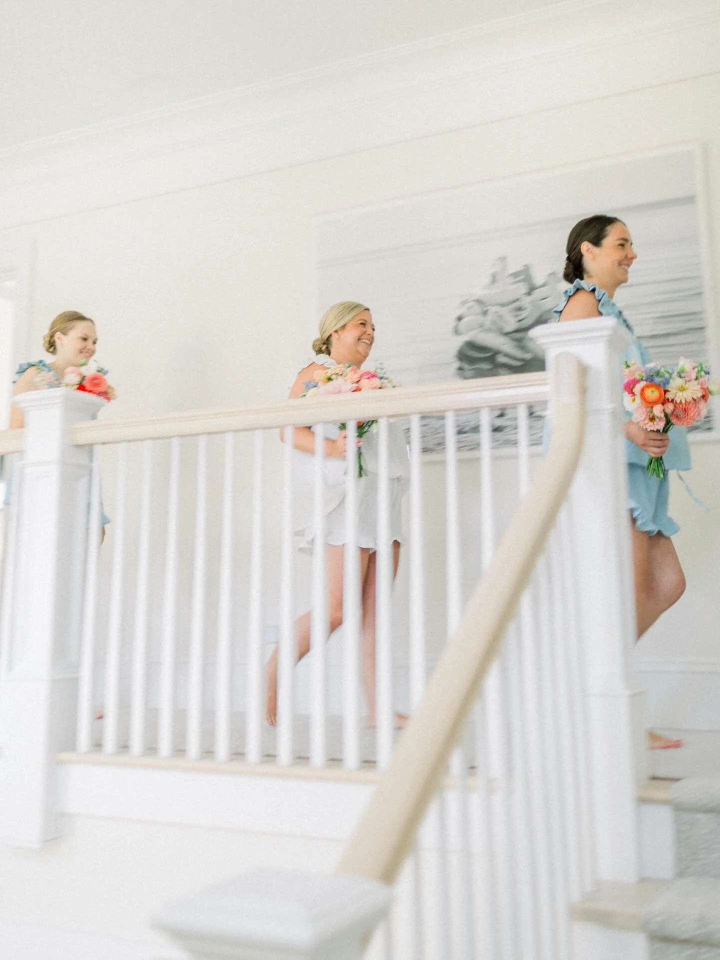 Morning magic with the bride + her girls!

Bride - @hannahtbuckley 
Venue - @regattaplace 
Florist - @thedirtempress 
Photography- @kellydillonphotography 
Hair + Make Up - @ali_lomazzo_beauty 
Rentals - @oak_and_birch_events 
Invitations - @mintedwe