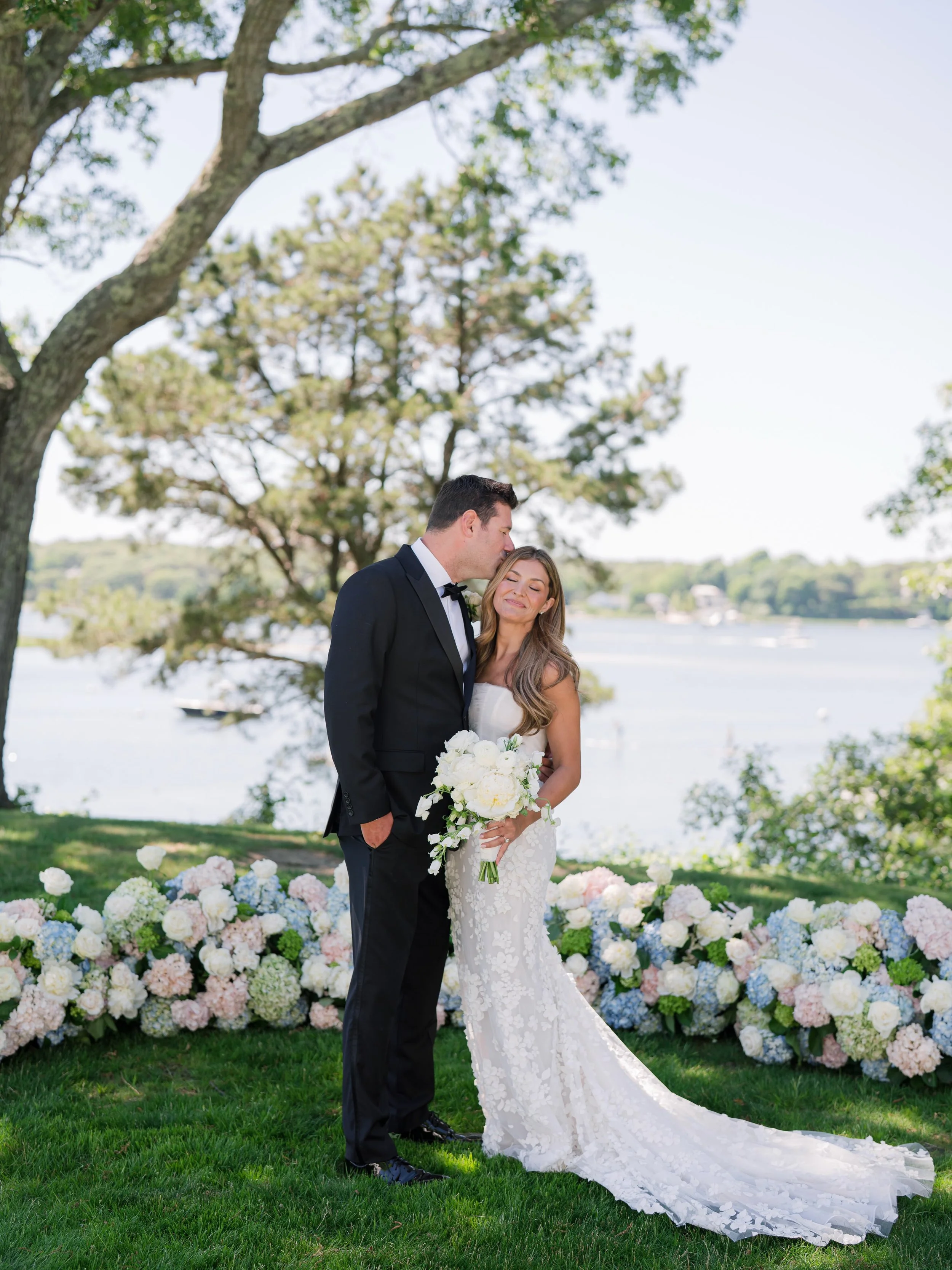 Ariana &amp; Alex 🤍 A beautiful day on Cape Cod celebrating a couple who knows how to have a good time! From the waterfront views to every thoughtful detail, their Oyster Harbors Club wedding was the perfect mix of effortless elegance and so much fu