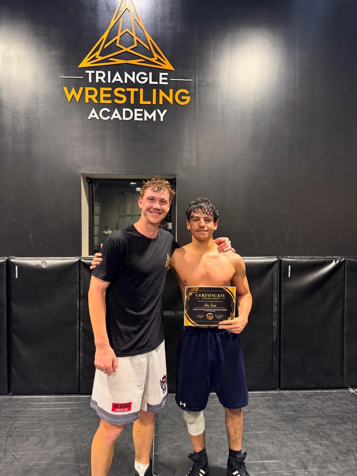 🚨HUGE congrats to @ans_issa22 on being our first athlete to finish 100 practices! An incredible milestone and the entire staff here at TWA is extremely proud of this young man. 💪🤼#123scrap #ncwrestling