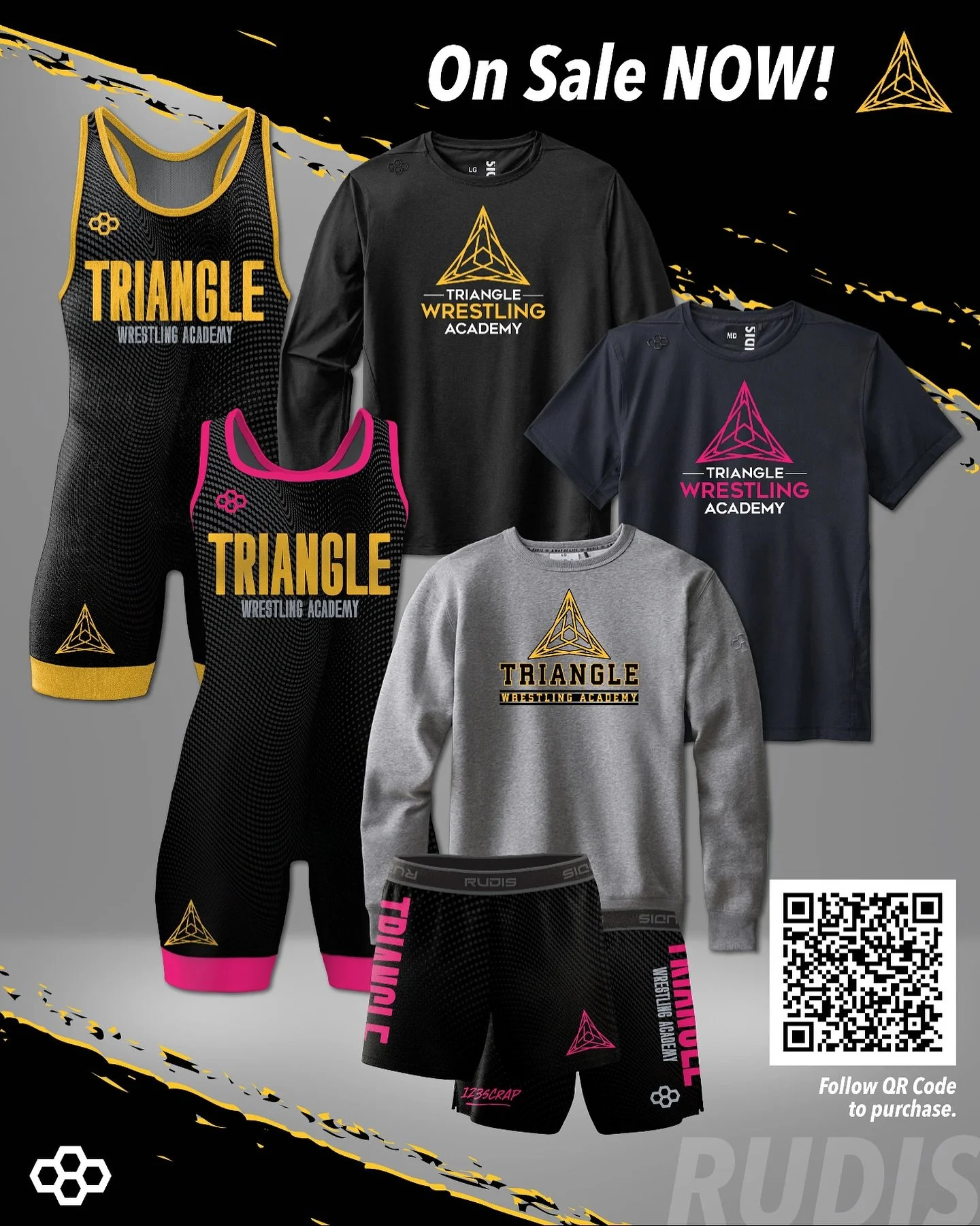 📣 RUDIS x TWA Fall Drop is LIVE! 

The store&rsquo;s open now through August 29. Hit the site to check out the full lineup. 🔥

#TWA #RUDIS #FallDrop #WrestlingGear #123Scrap