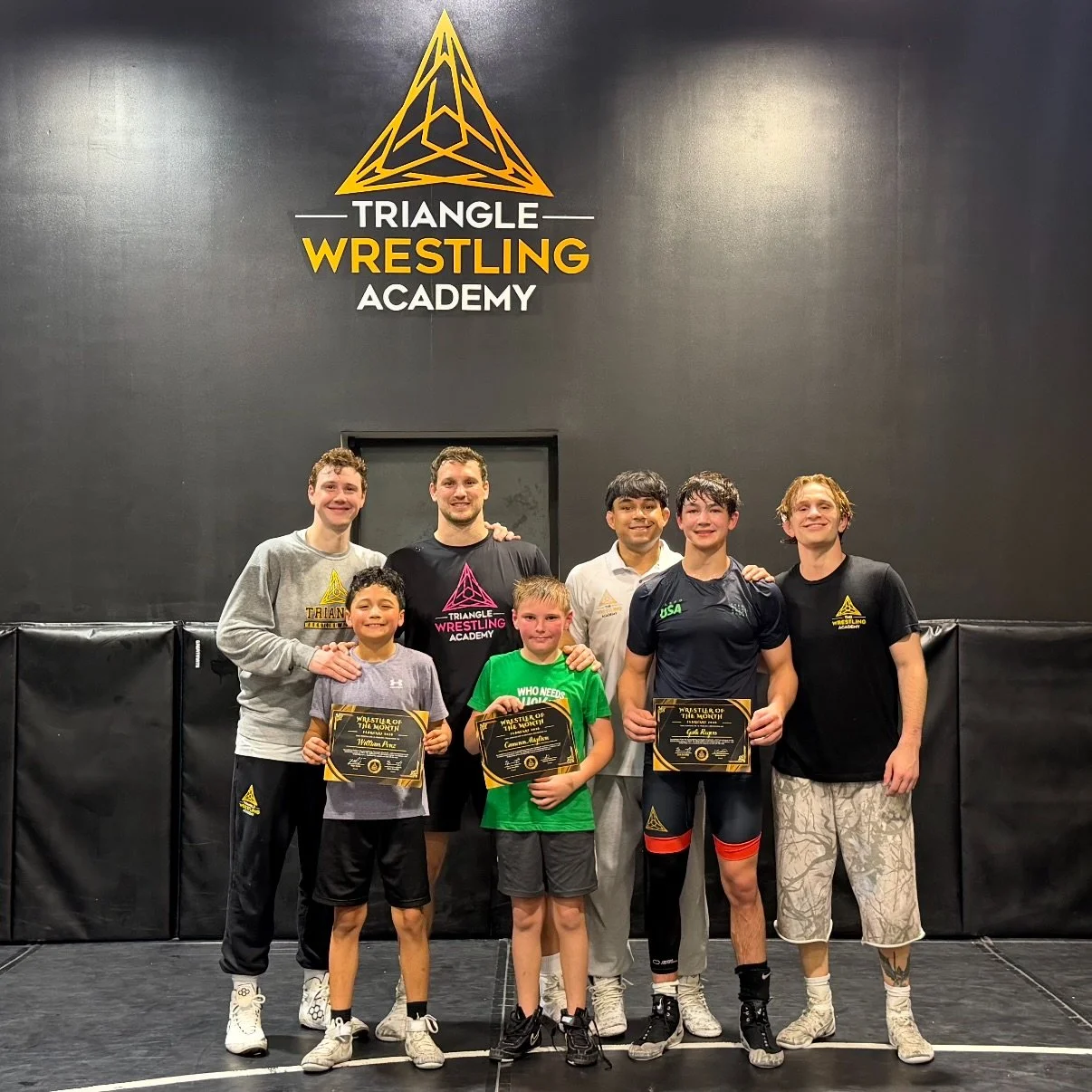 February Wrestlers of the Month 🏆💪

Fundamentals &ndash; Cam Migliore
Youth Elite &ndash; William Perez
MS/HS Elite &ndash; Gabe Rogers

These guys show consistent effort, have great attitudes, and raise the standard in the TWA room. Well deserved!