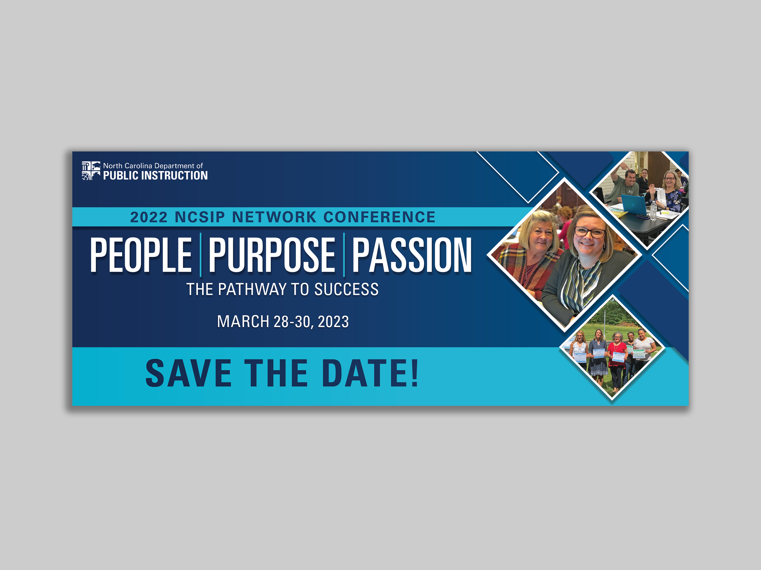 2022 NCSIP Network Conference Web Banner - "Save the Date!"