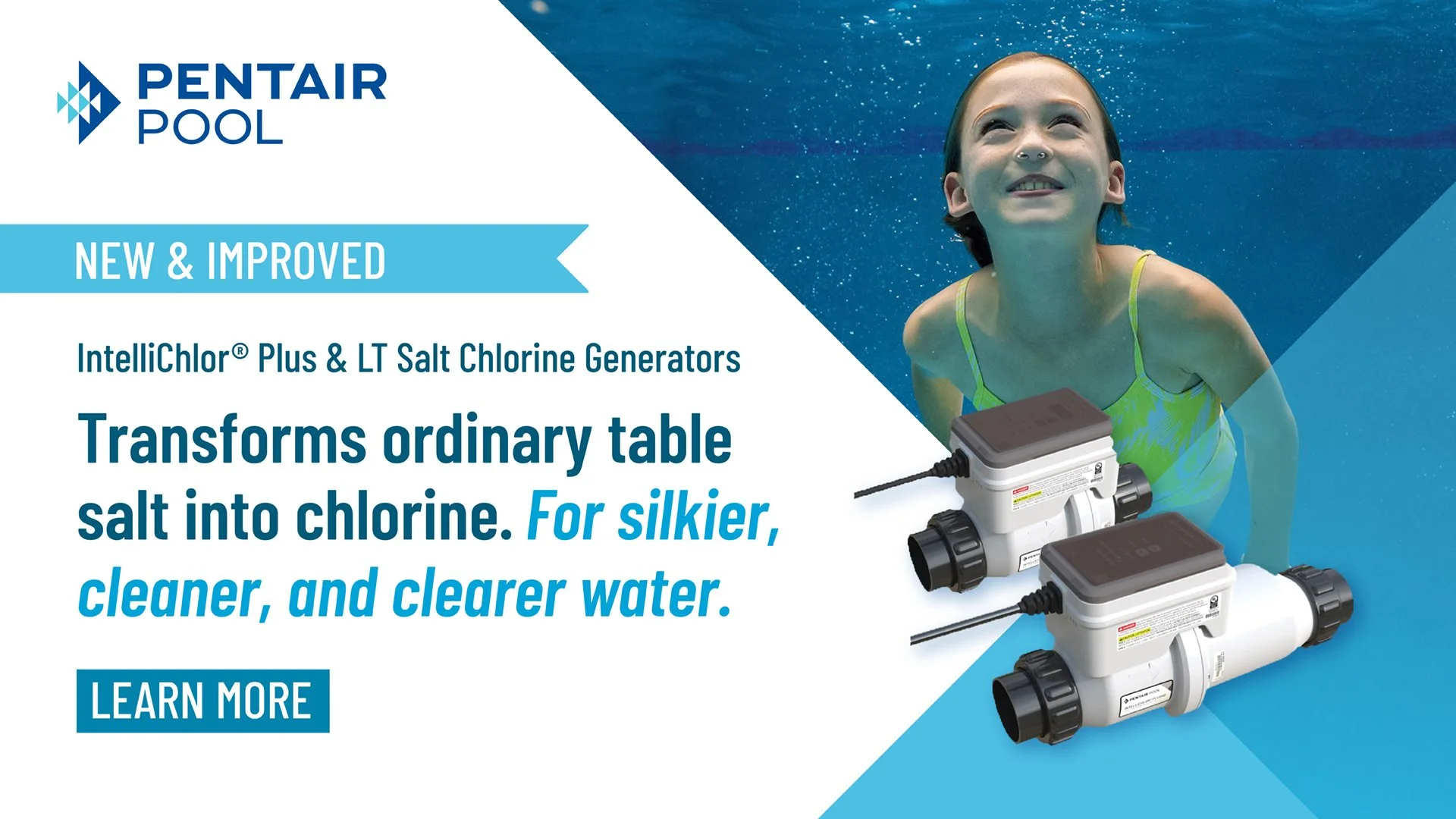 IntelliChlor Plus & LT 1920 x 1080 Email Banner Ad