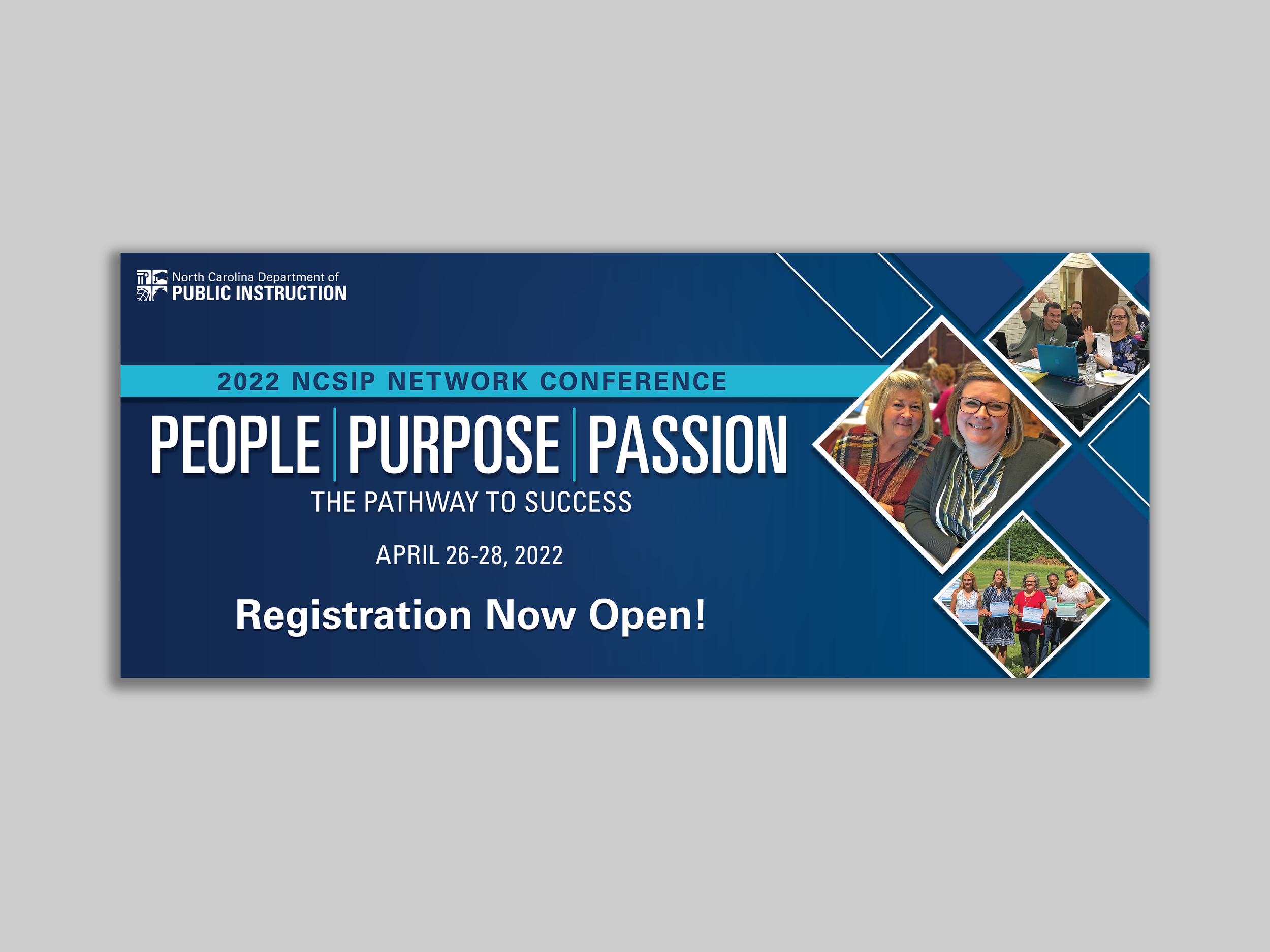 2022 NCSIP Network Conference Web Banner - "Registration Now Open!"