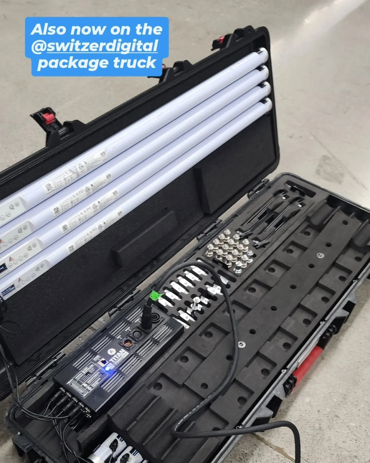 We got em, 

Titan Tubes now available on the package truck, $1000 / day. More info, link in bio.