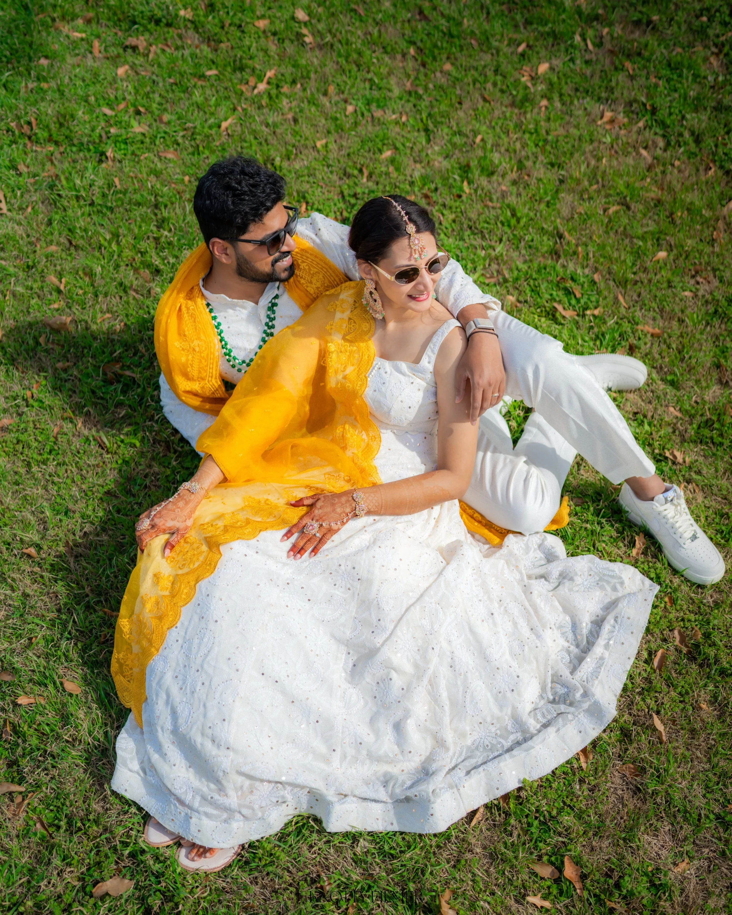 Not every haldi feels like this.

Some are beautiful.
Some are emotional.
And then some feel like pure chaos in the best possible way.

This Telugu wedding haldi was full of screaming friends, nonstop laughter, water fights, turmeric everywhere, and 
