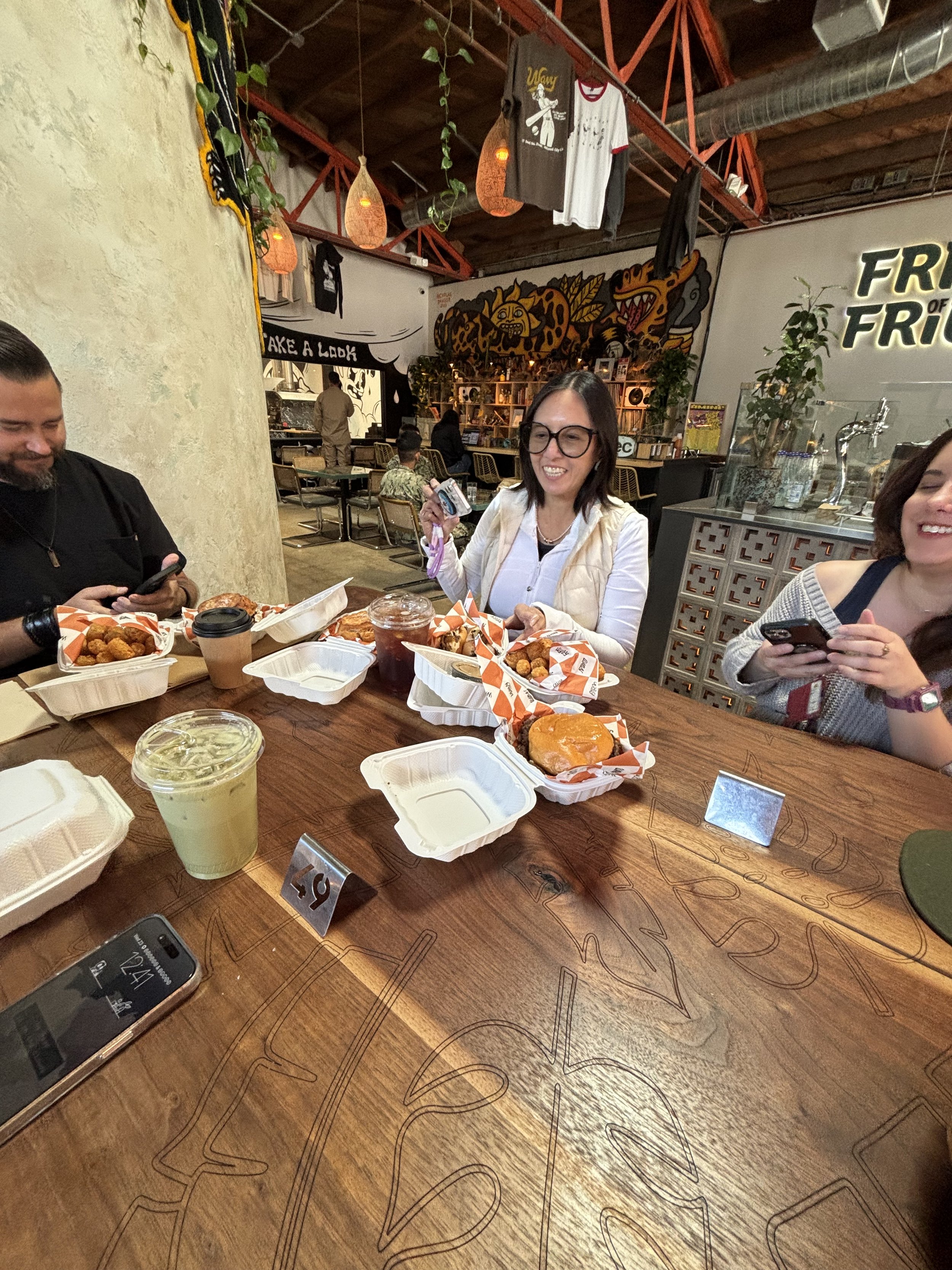 Lunch with the Team!