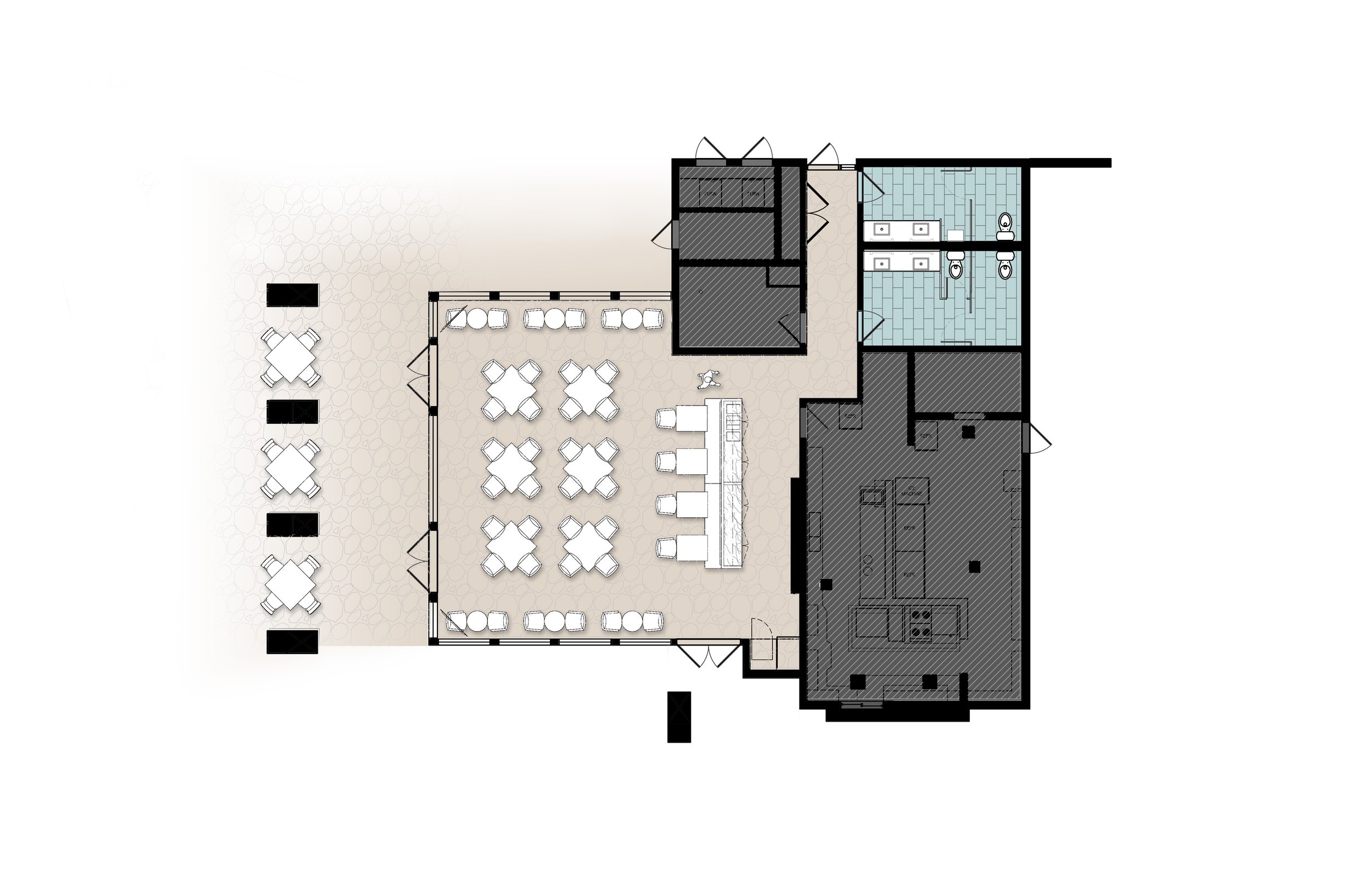 Color Code Furniture Floorplan Using Photoshop