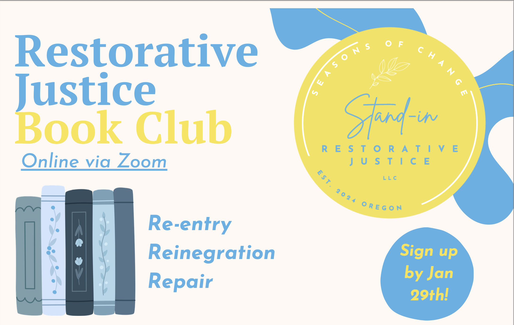 Seasons of Change Winter 2026 Book Club