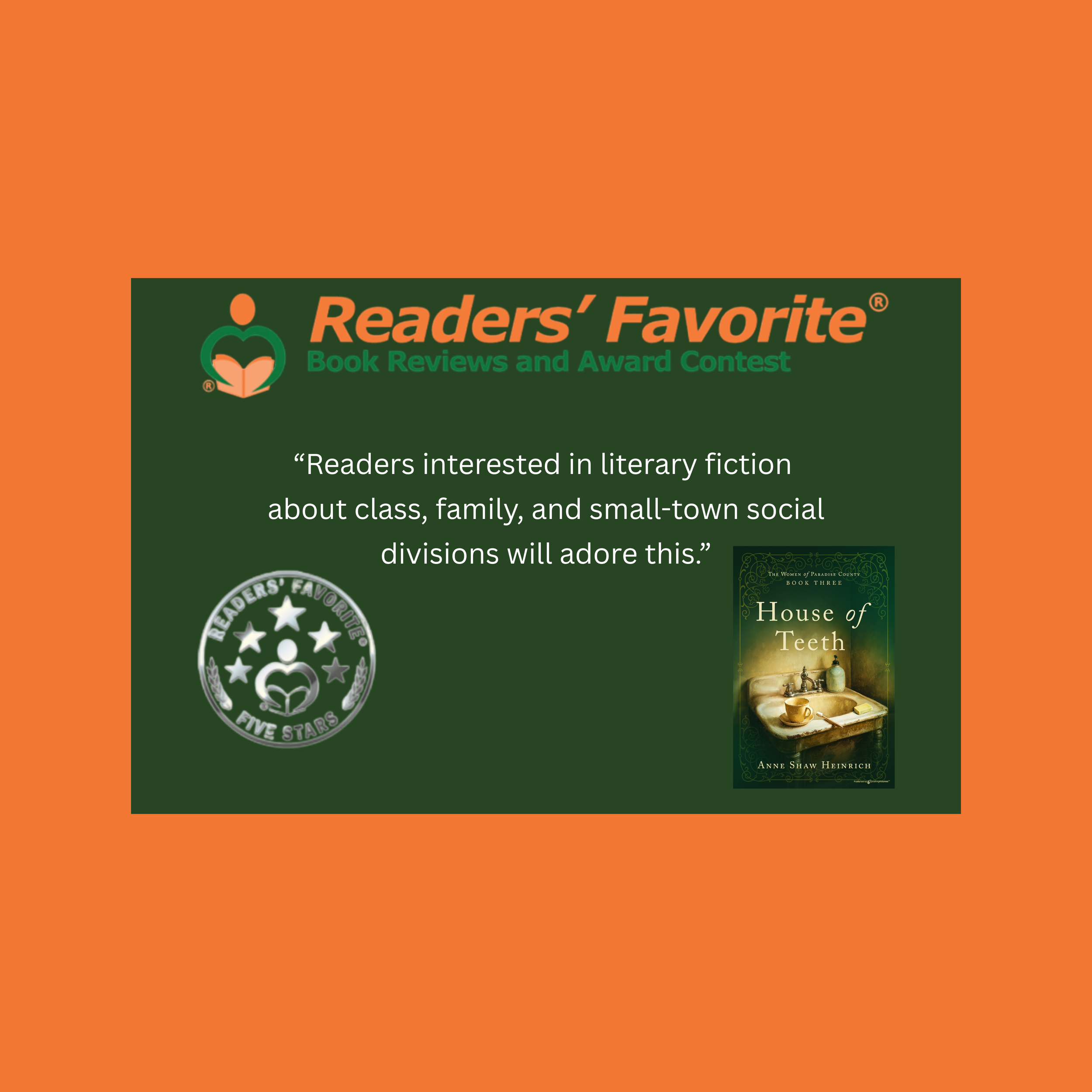 Readers’ favorite review of House of Teeth