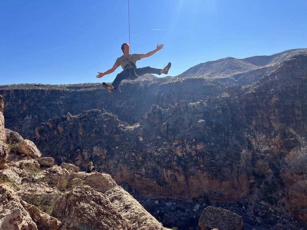 Hayden Jamieson at the Dutchman outsdie of St. George