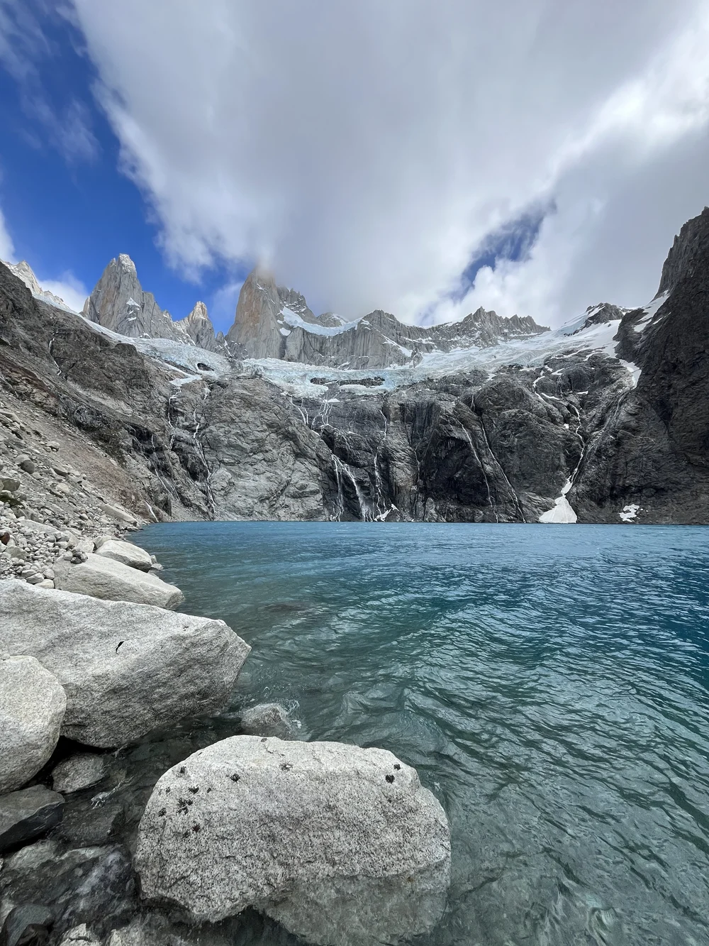 Lugana Sucia on the way down