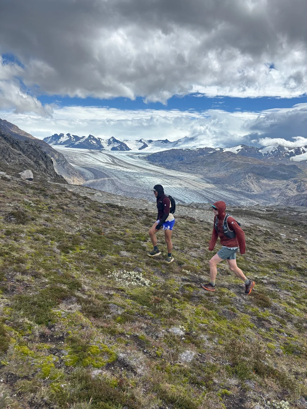Running back into Argentina (Photo: Jenny Abegg)