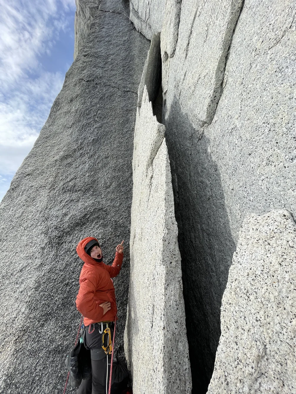 The FLAKE! (Photo: Colin Haley)