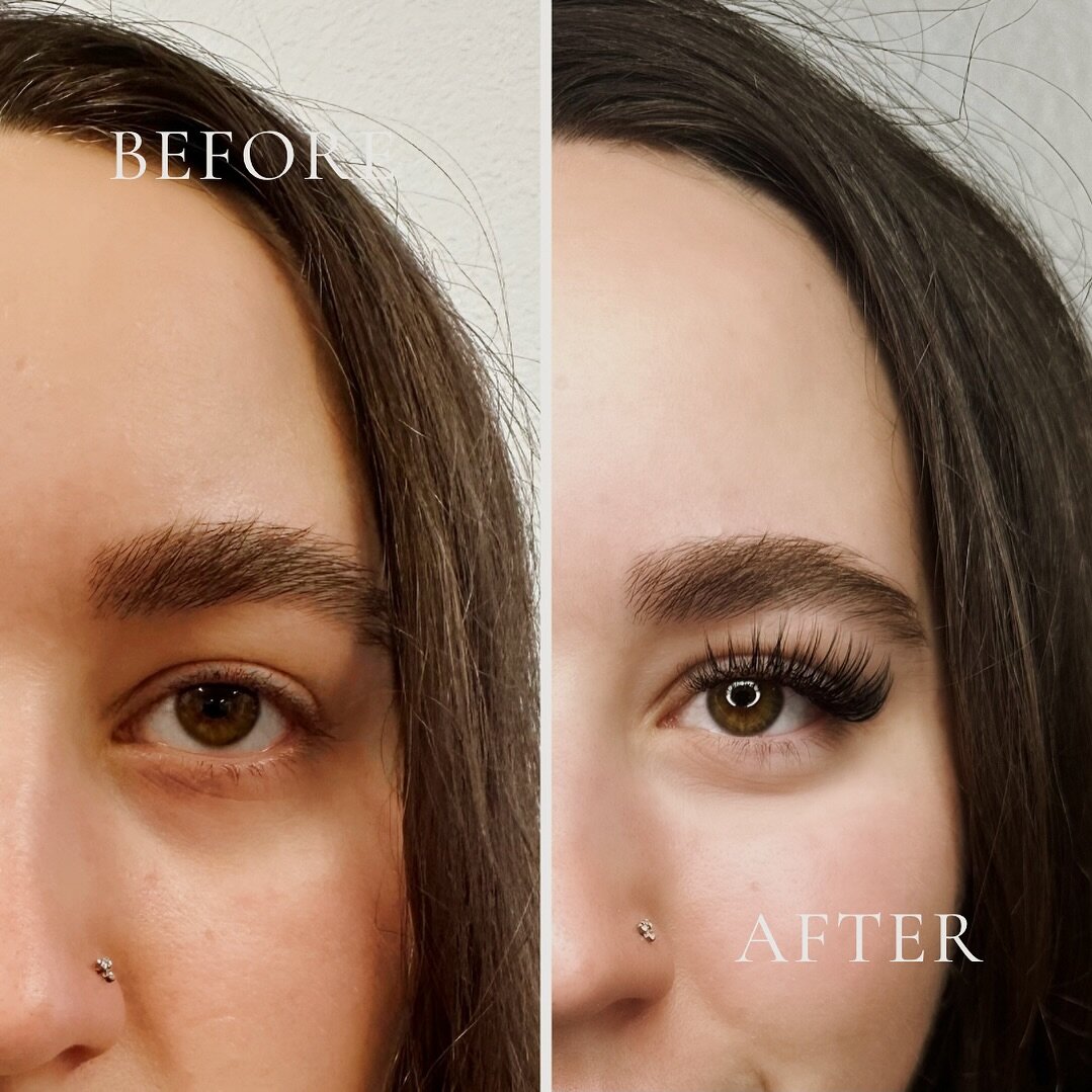 Before and after spikey-textured set 😍✨

This set was created with M and C curl from the fabulous @glitzlashstudio ✨

.
.
.
.
#lashkweenpdx #lashespdx #lashextensionsportland