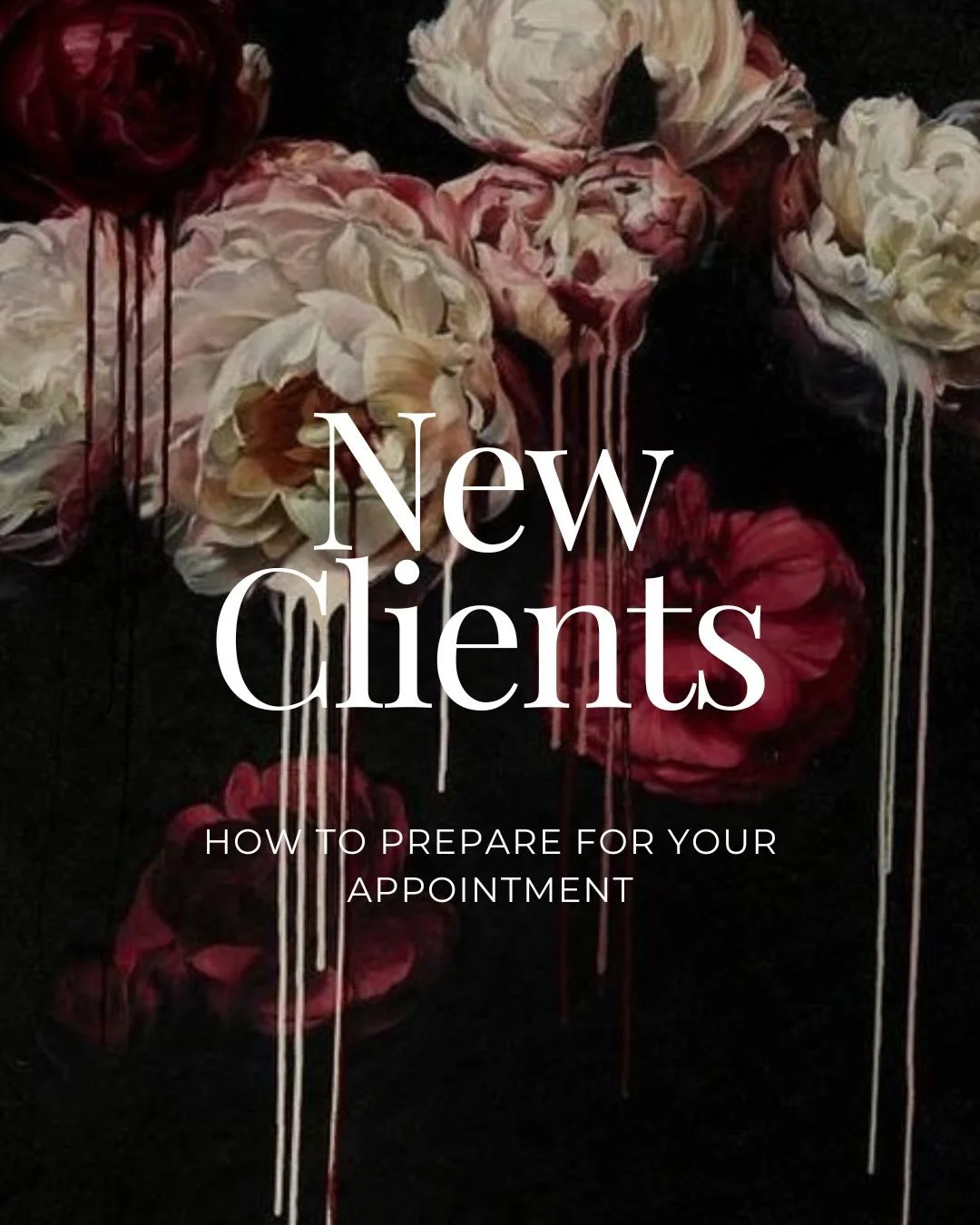 New here? I&rsquo;m so excited to have you 🖤
To make sure your appointment goes smoothly, please do these a few things before coming in:

✔️ Fill out all consent forms on the booking site (they&rsquo;re also emailed to you)
✔️ Arrive on time-especia