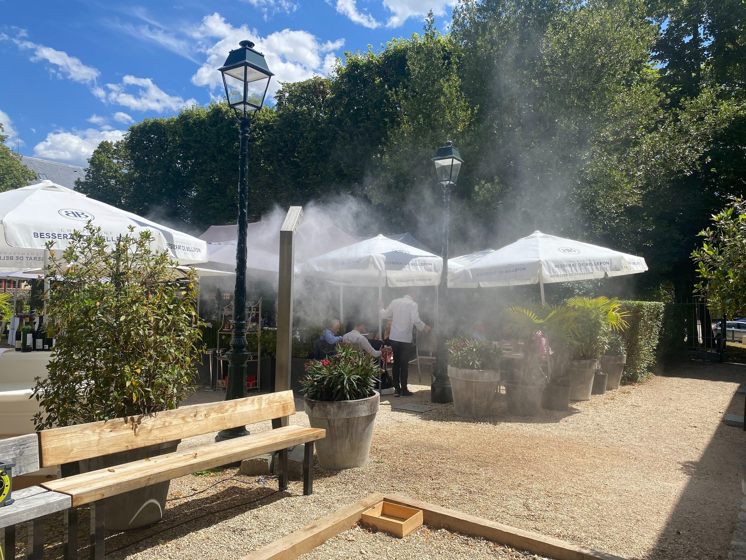 Brumisation pour un restaurant à sceaux 92