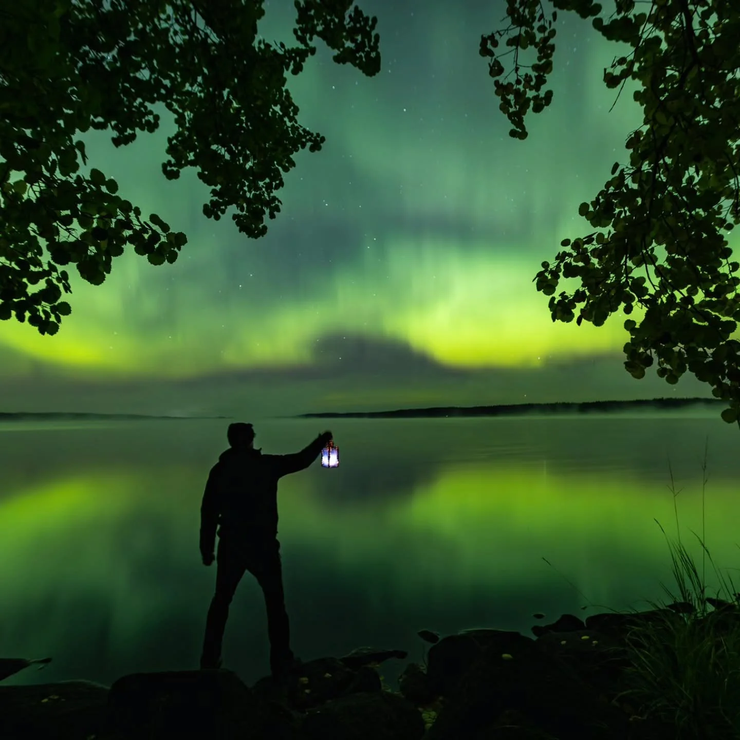Northern Lights in Central Finland at Saarijärvi 30.9.2025 🌌
Syyskuun viimeinen päivä tarjosi lisää revontulia. Nämä kuvattu heti alkuillasta pimeän tultua. Myöhemmin näkymät peitti järven