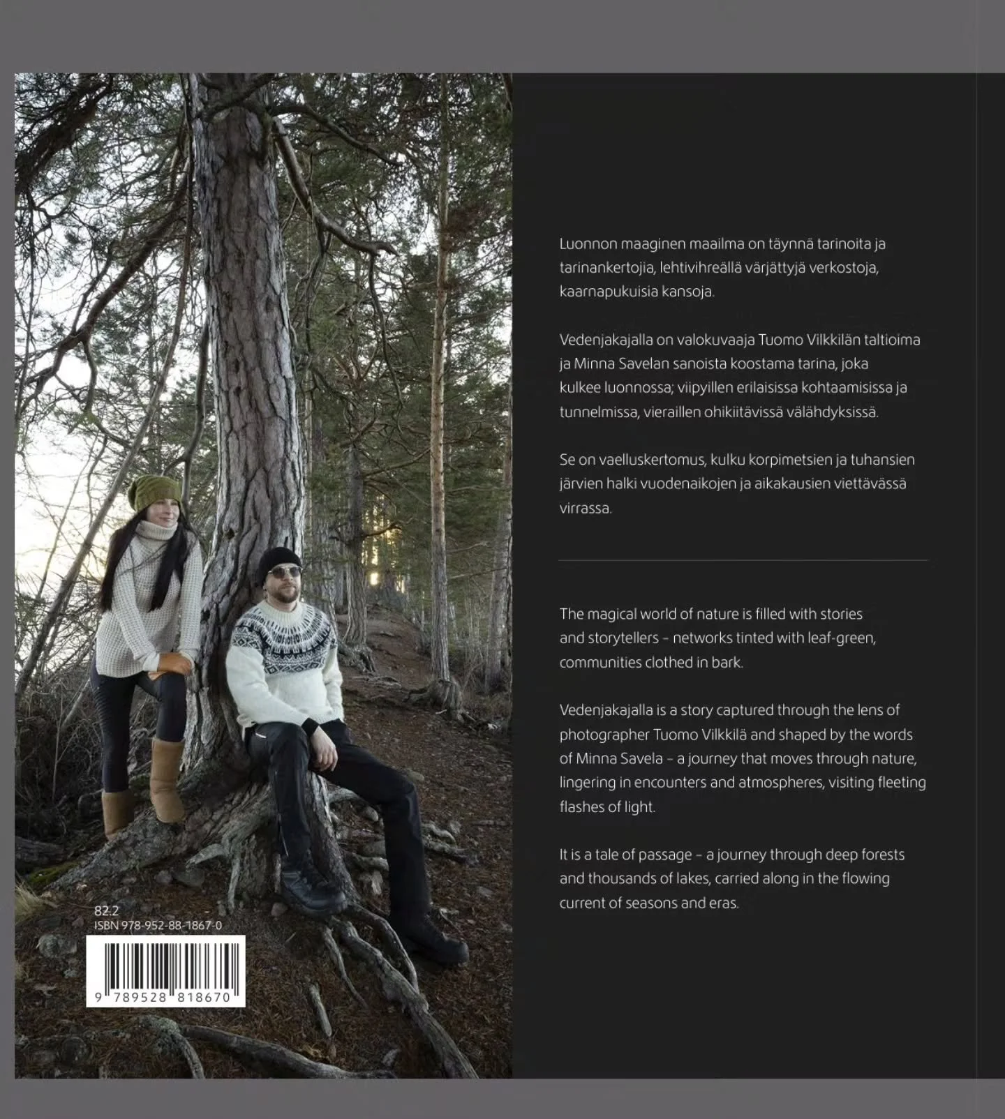 Viel&auml; ehtii mukaan ennakkomyyntiin ✨

Vedenjakajalla -kirjan ennakkomyynti p&auml;&auml;ttyy pian, mutta viel&auml; ehdit varata oman kappaleesi ensimm&auml;isten joukossa.

📖 Ennakkotilaajille:
&ndash; signeeraukset molemmilta tekij&ouml;ilt&a