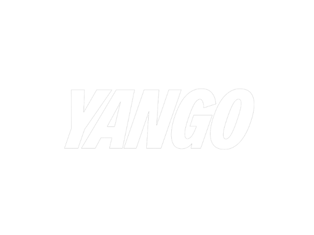 White text 'YANGO' on black background