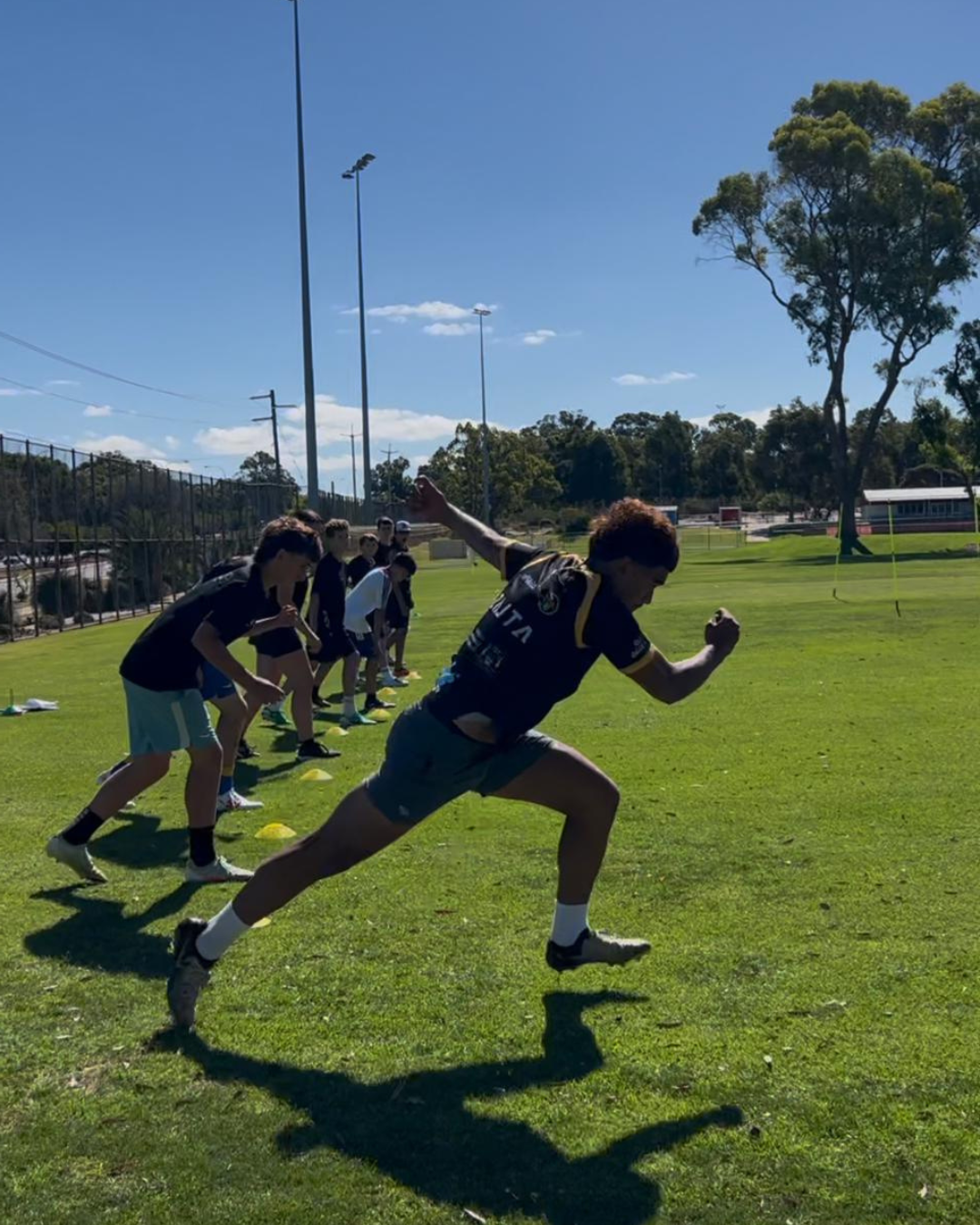 Perth speed academy helping athletes build explosive speed, sharper change of direction, built to transfer straight to game day. 