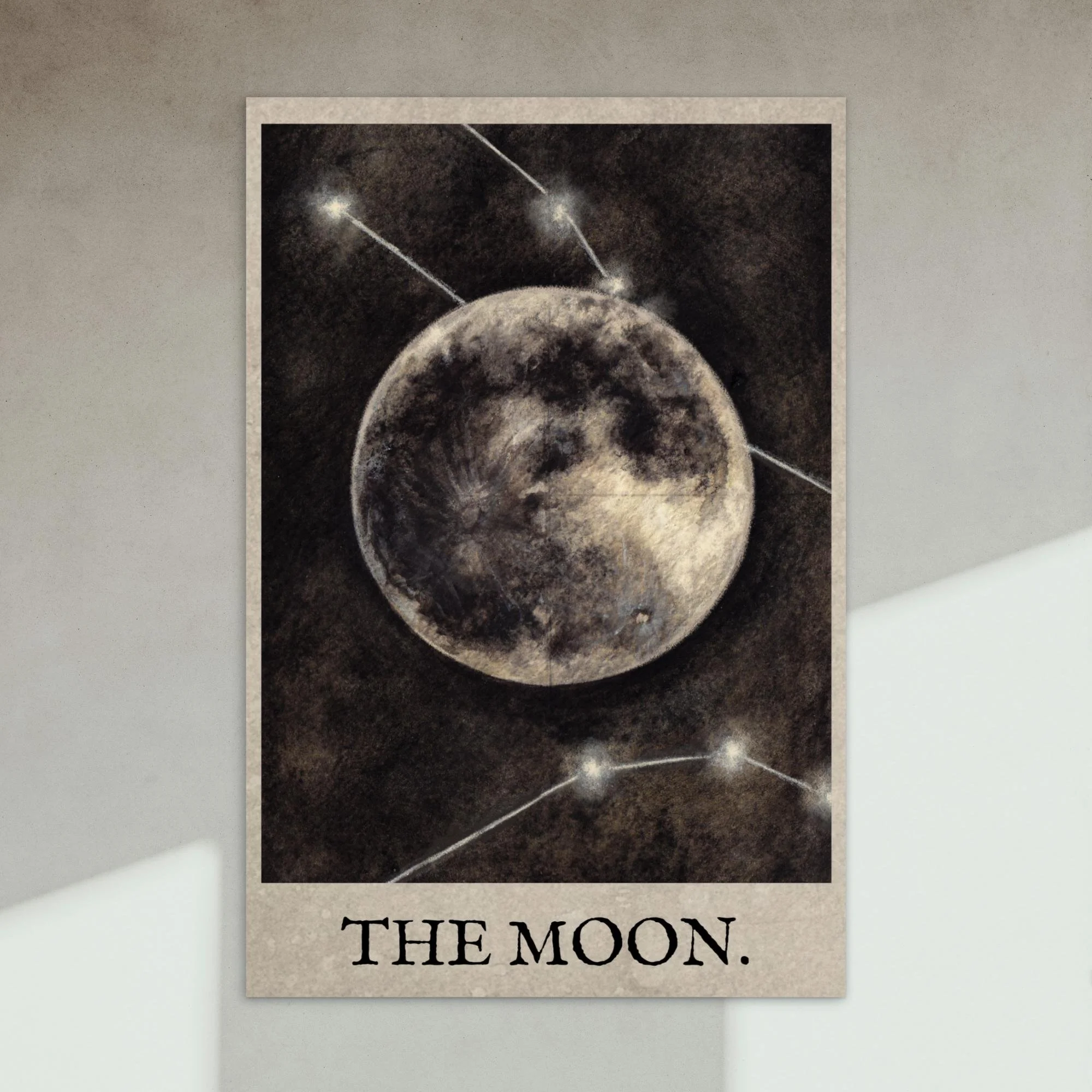 "Twilight moon Tarot" Postcard print