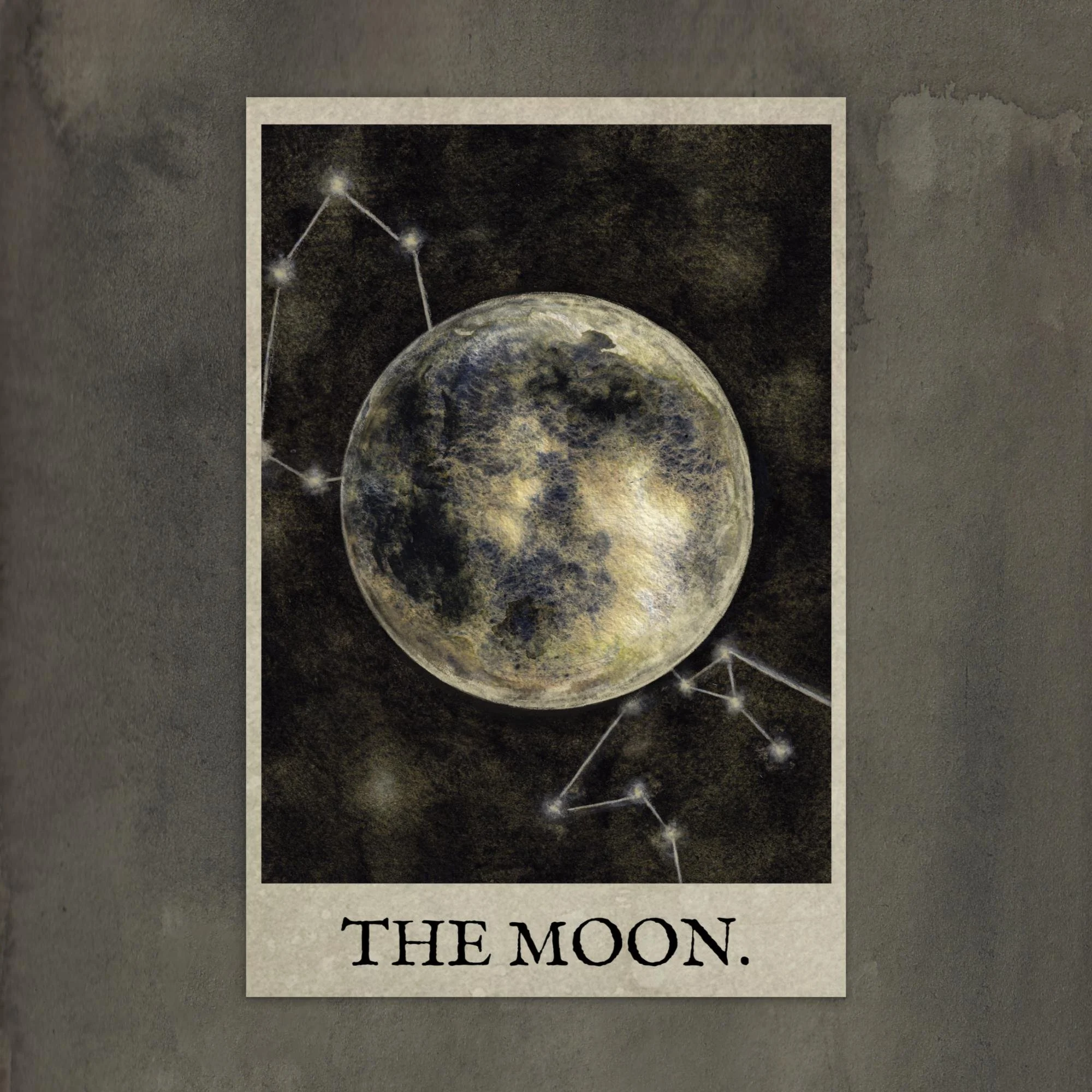 "Sage Moon Tarot" Postcard print
