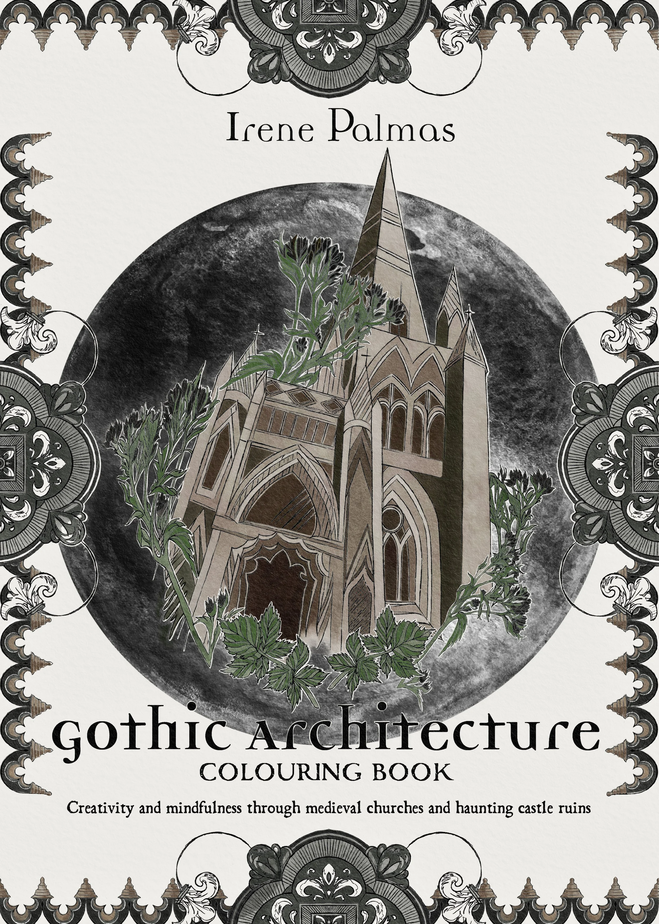 Gothic Architecture colouring book